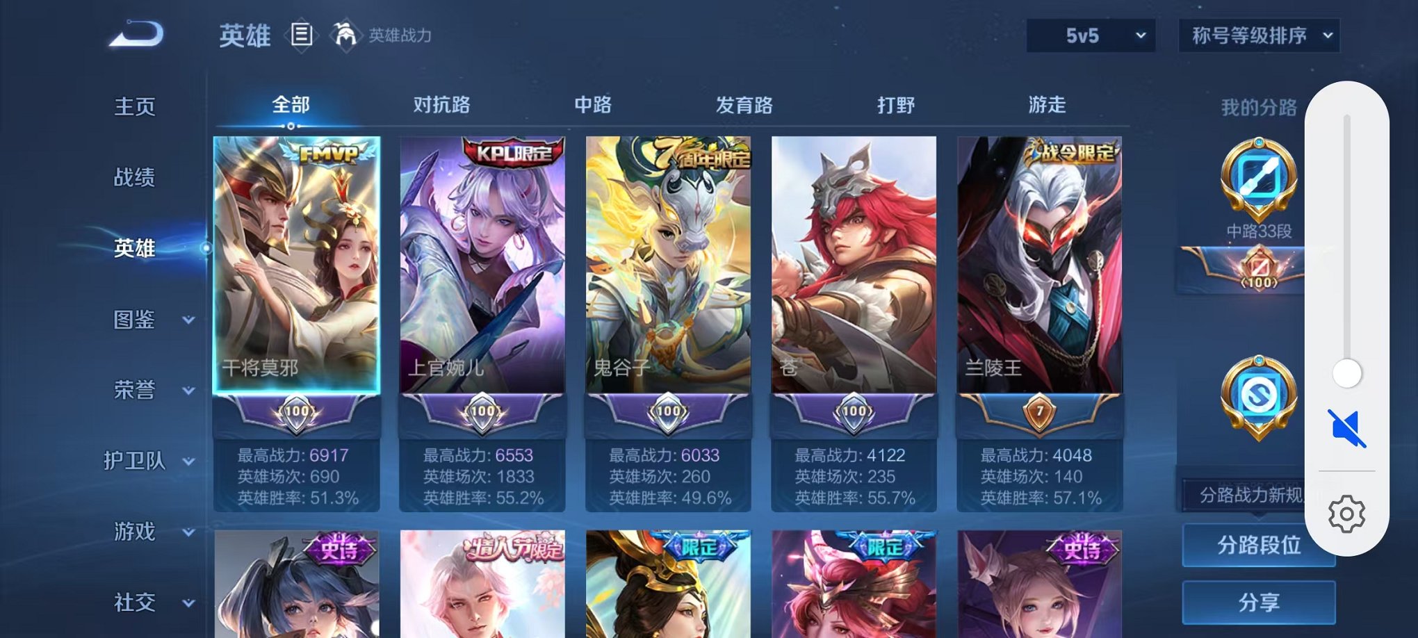 WZCMW3373673王者荣耀账号详情图2