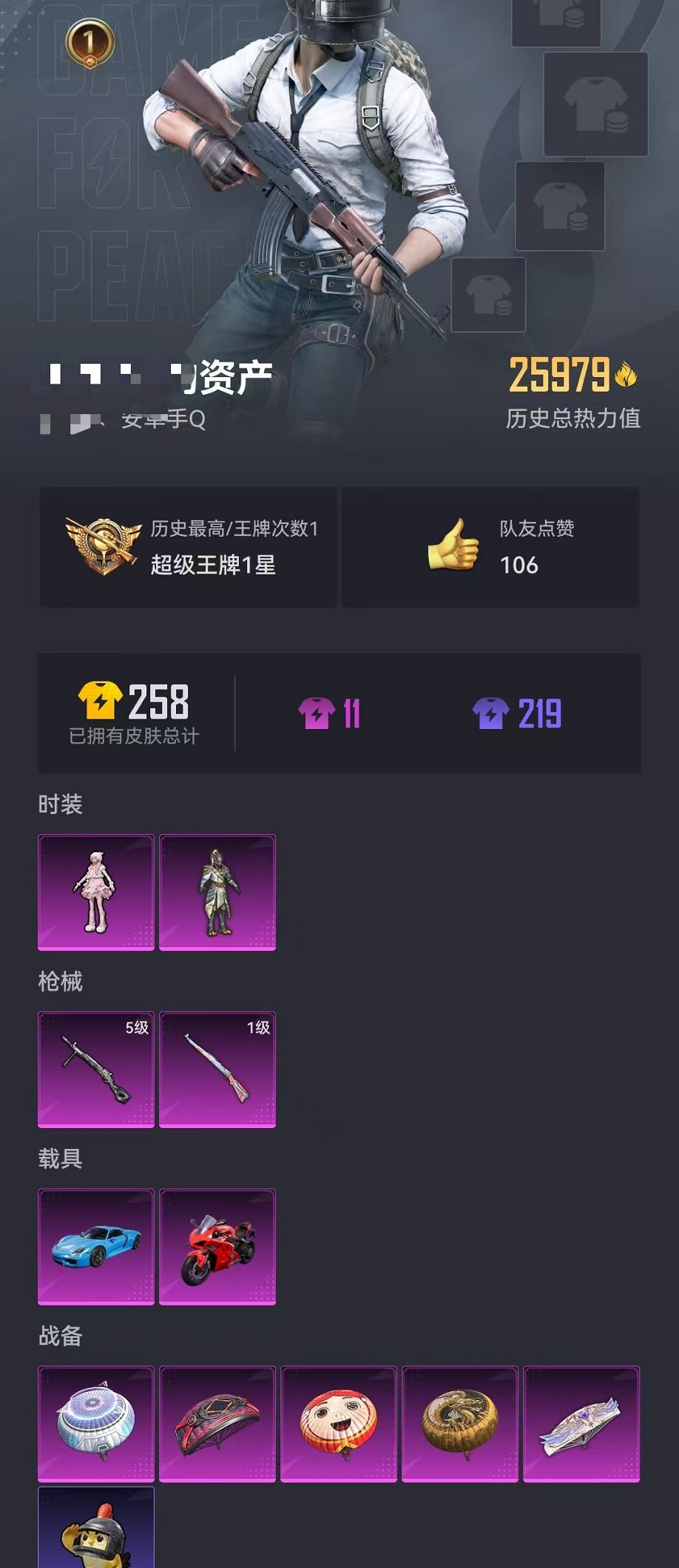 HPCMW3424388和平精英账号详情图24 HPCMW3424388和平精英账号详情图24