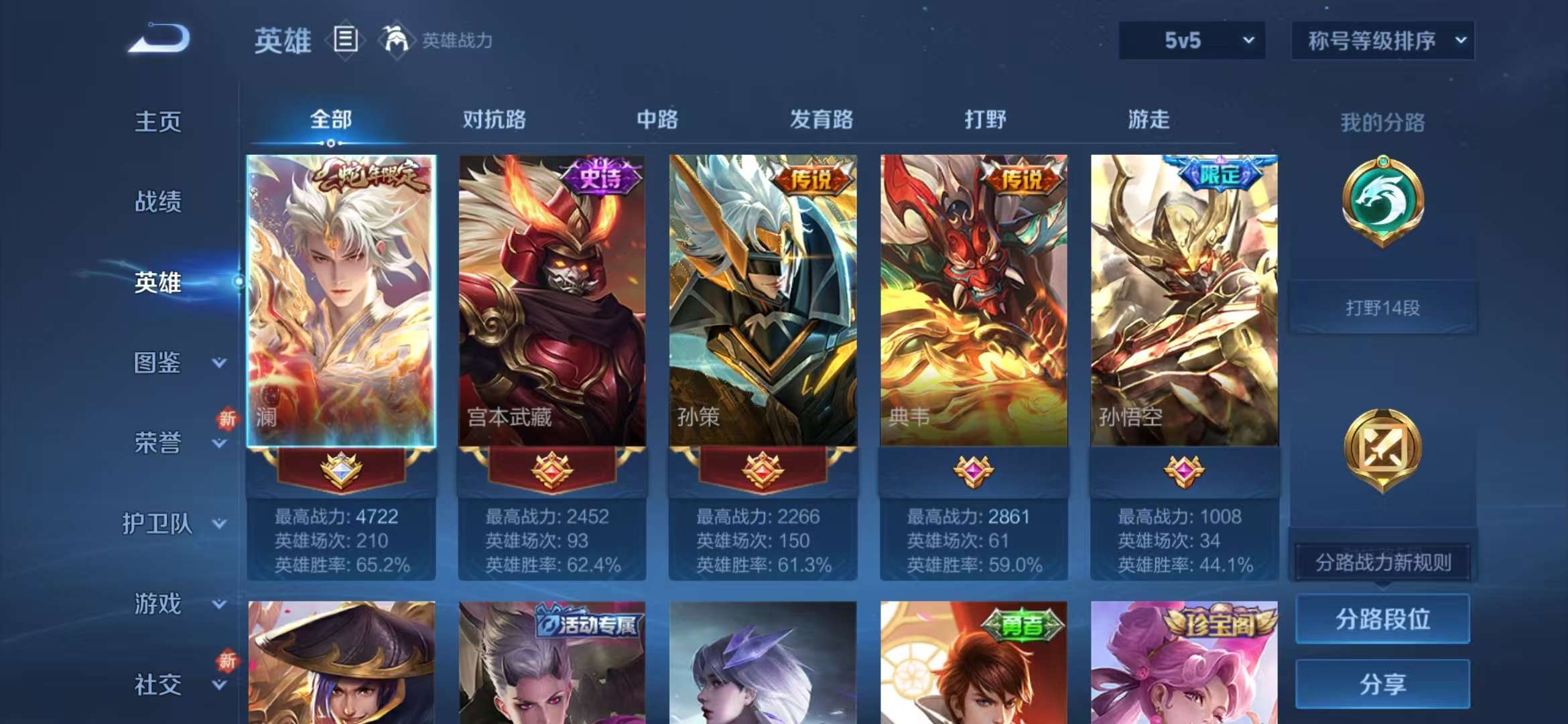 WZCMW3353329王者荣耀账号详情图3