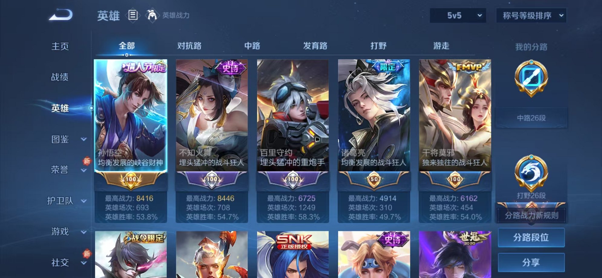 WZCMW3404232王者荣耀账号详情图2