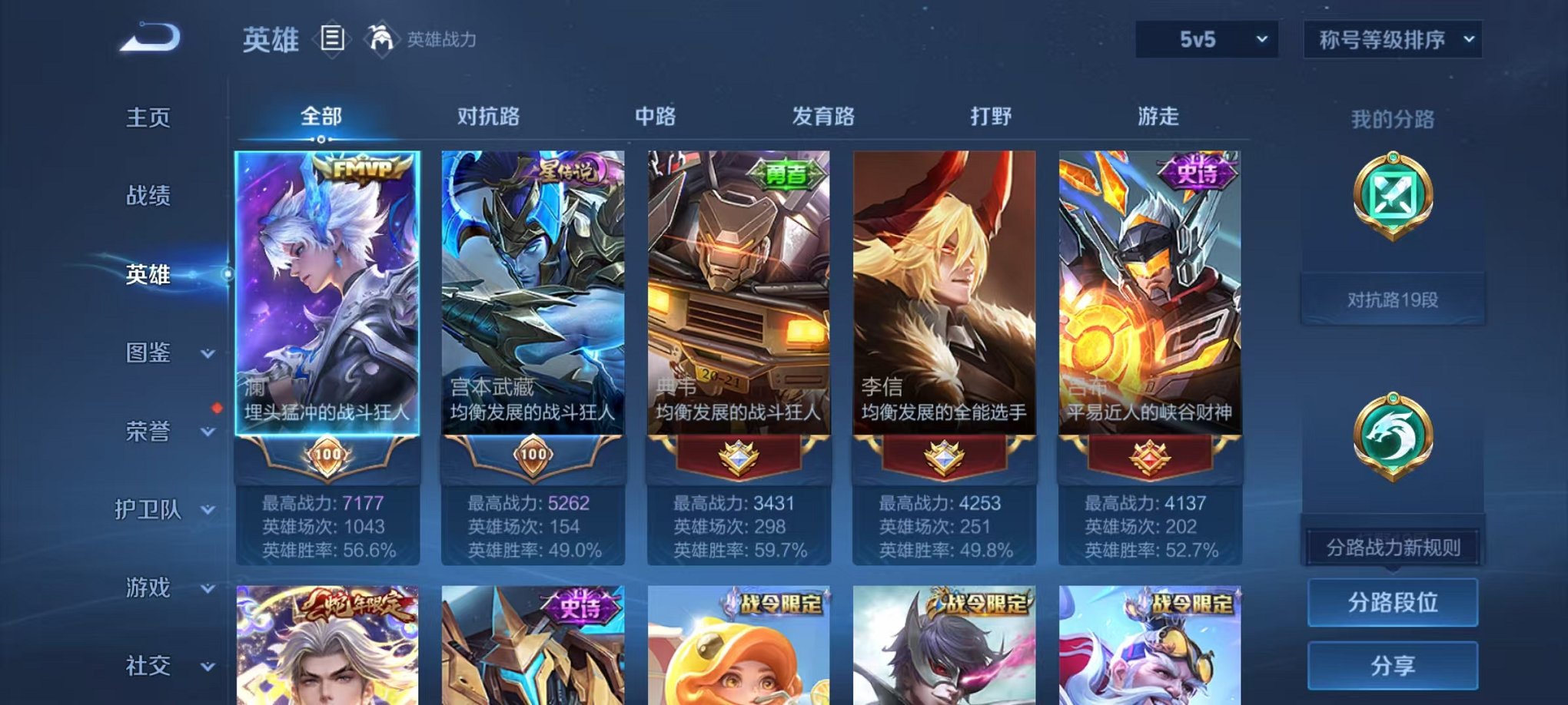 WZCMW3374004王者荣耀账号详情图3