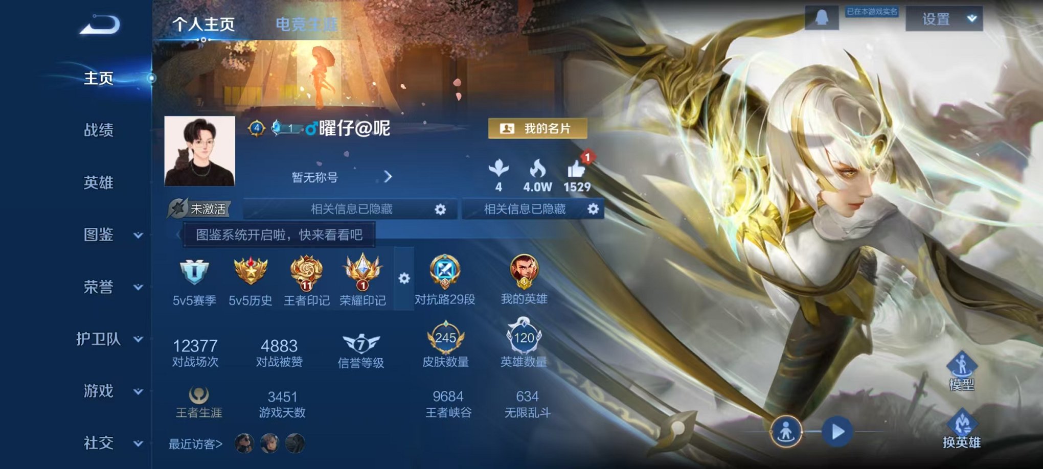 王者荣耀账号安卓QQ120英雄-245皮肤-【李逍遥1水晶9传说可秒换绑】安卓QQ-120英雄-245皮肤【1水晶】 星