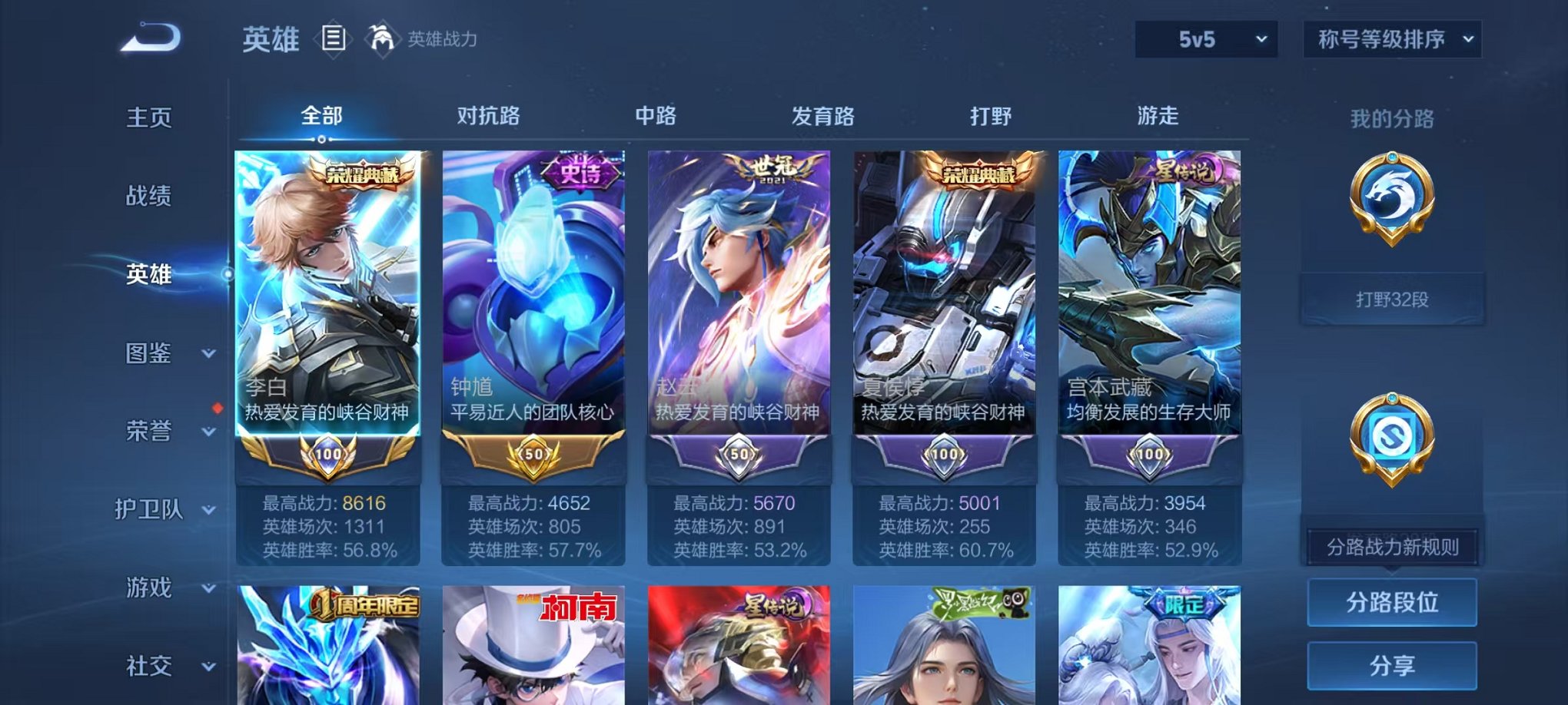 WZCMW3308771王者荣耀账号详情图3