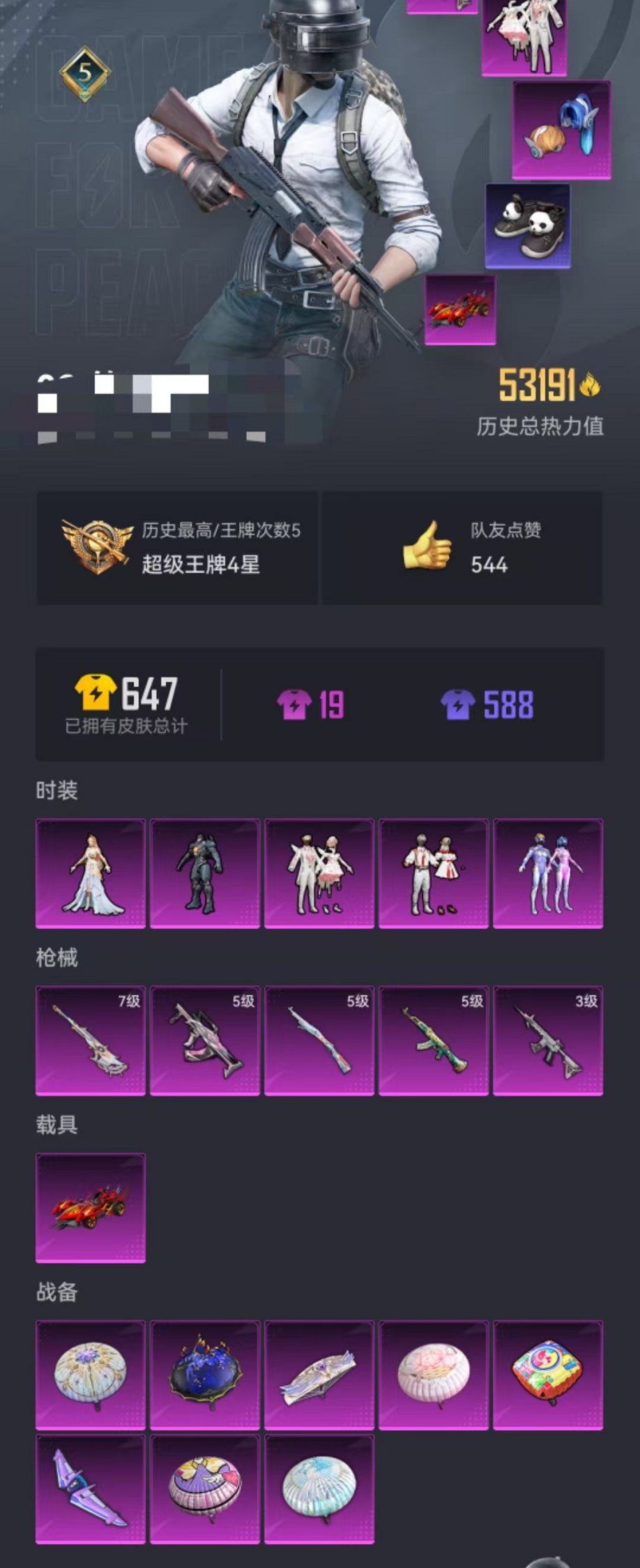 HPCMW3419089和平精英账号详情图24 HPCMW3419089和平精英账号详情图24