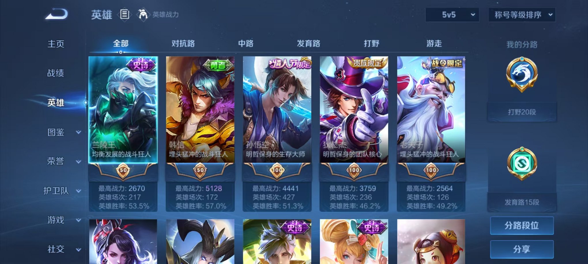 WZCMW3416898王者荣耀账号详情图2