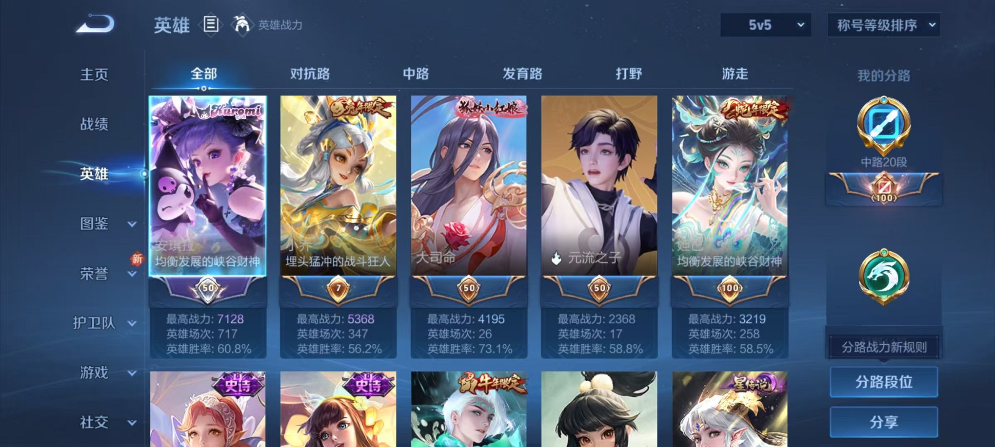 WZCMW3374375王者荣耀账号详情图3