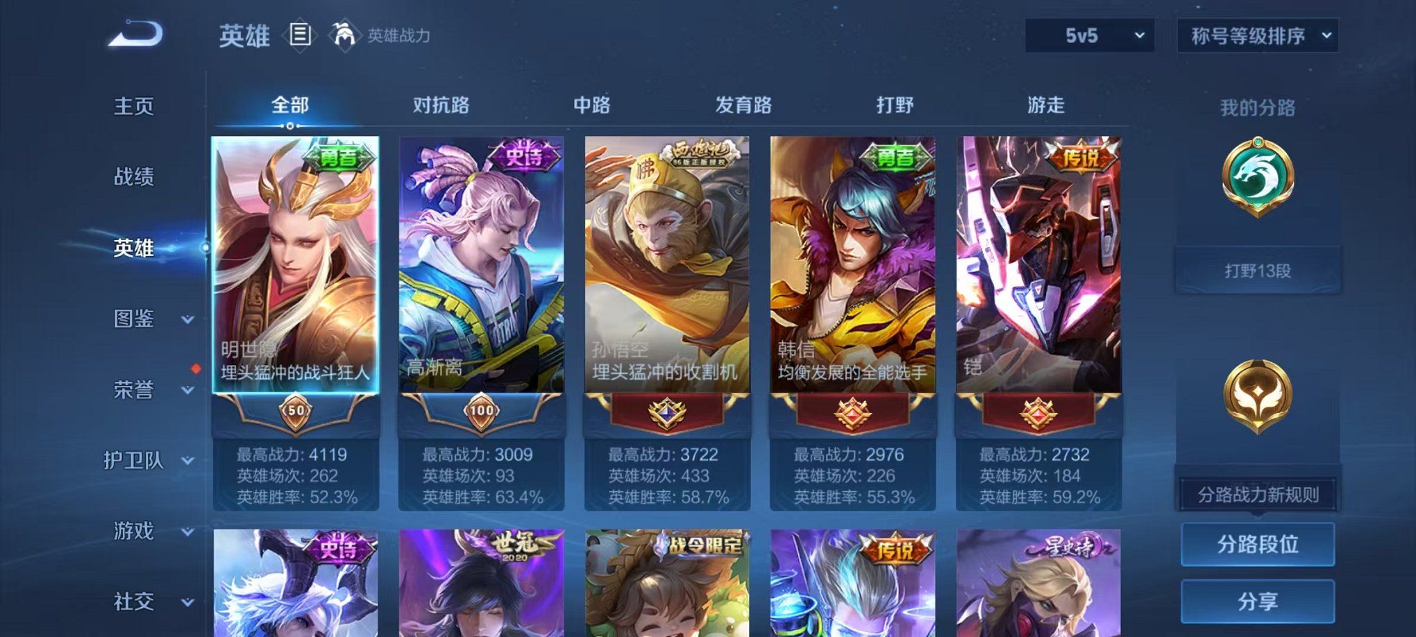 WZCMW3373401王者荣耀账号详情图3