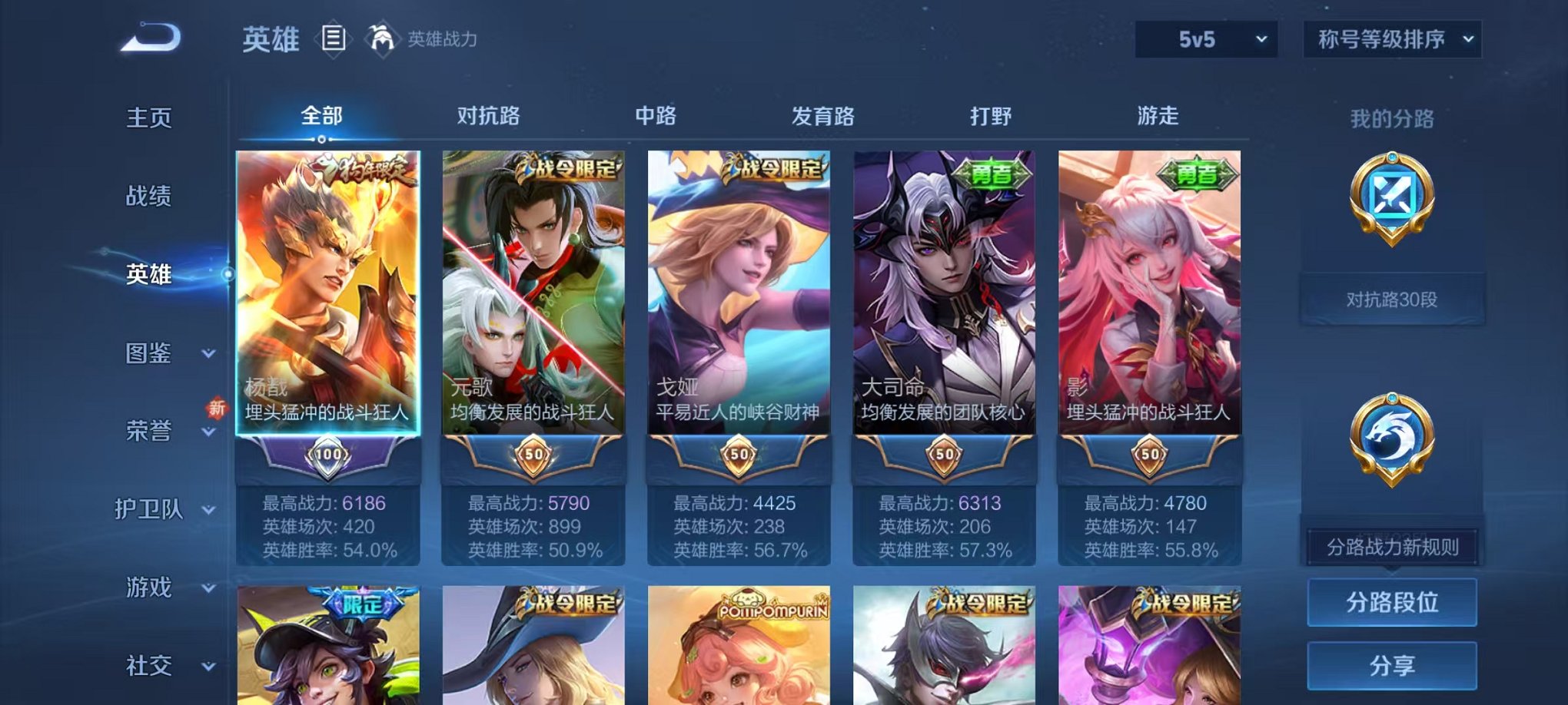 WZCMW3325840王者荣耀账号详情图2