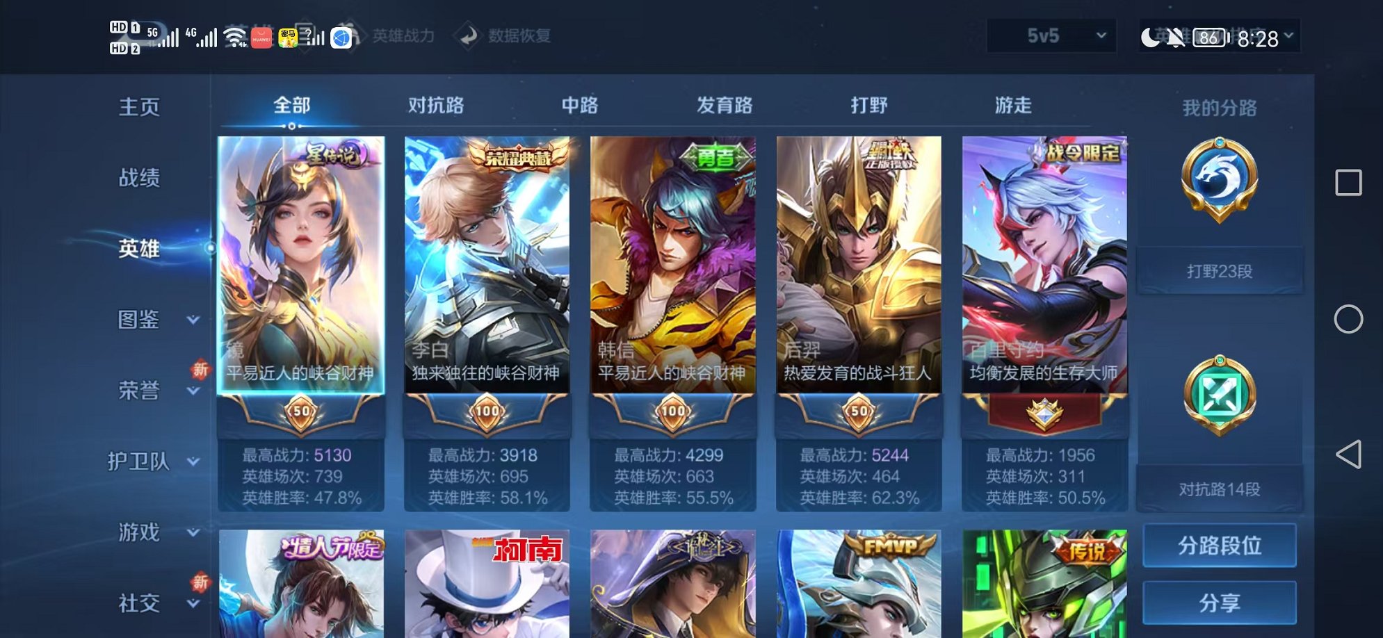 WZCMW3325847王者荣耀账号详情图2