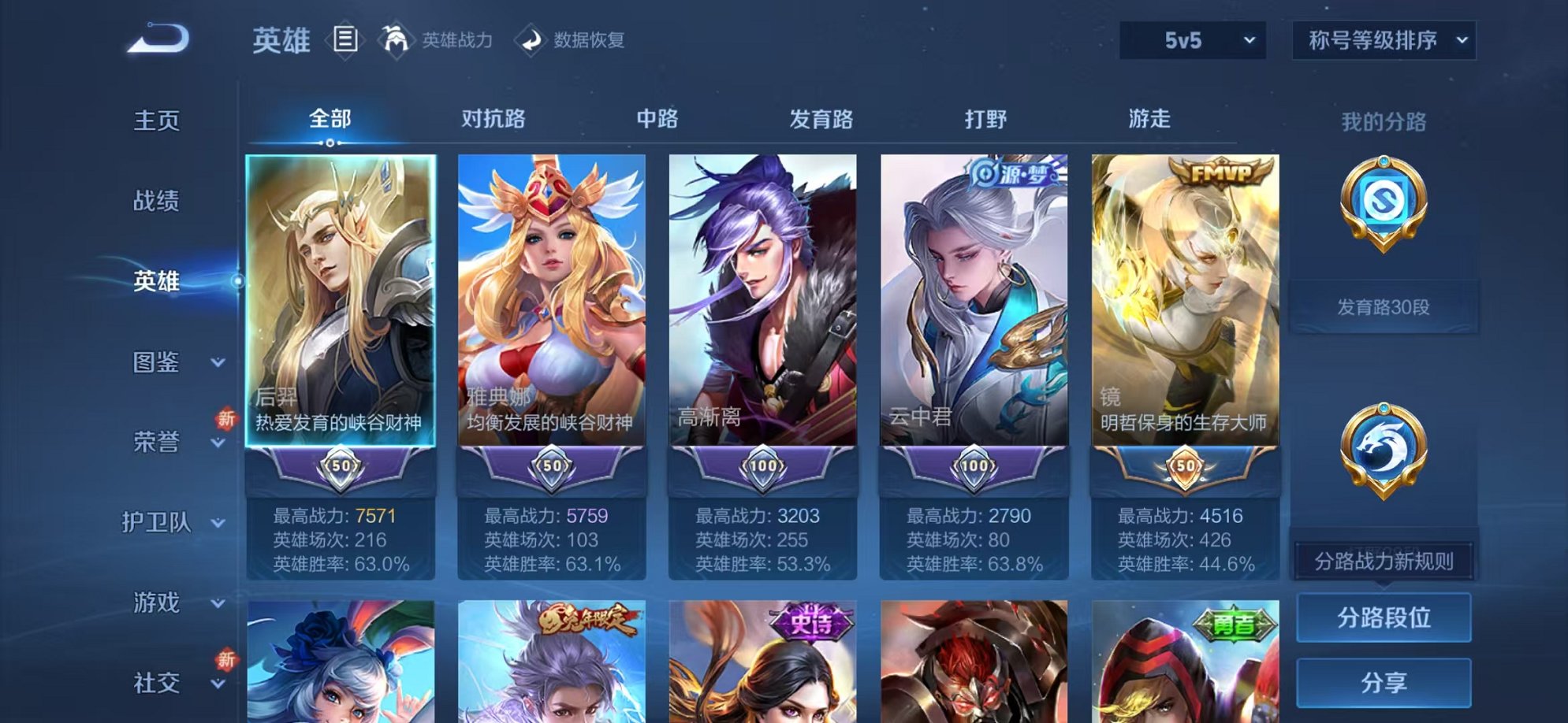 WZCMW3333434王者荣耀账号详情图2