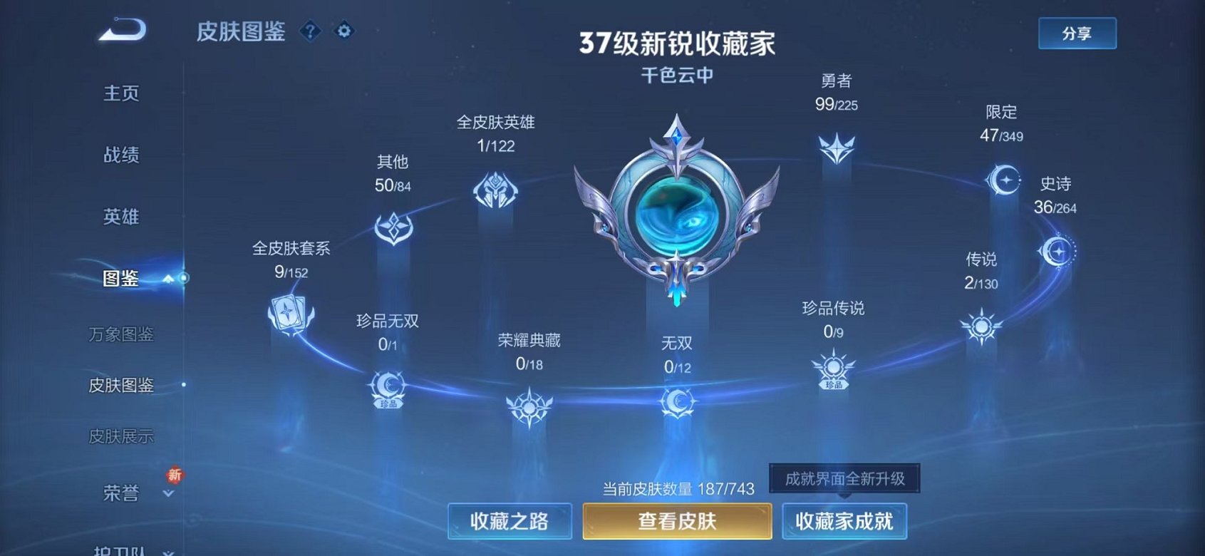 WZCMW3403940王者荣耀账号详情图2