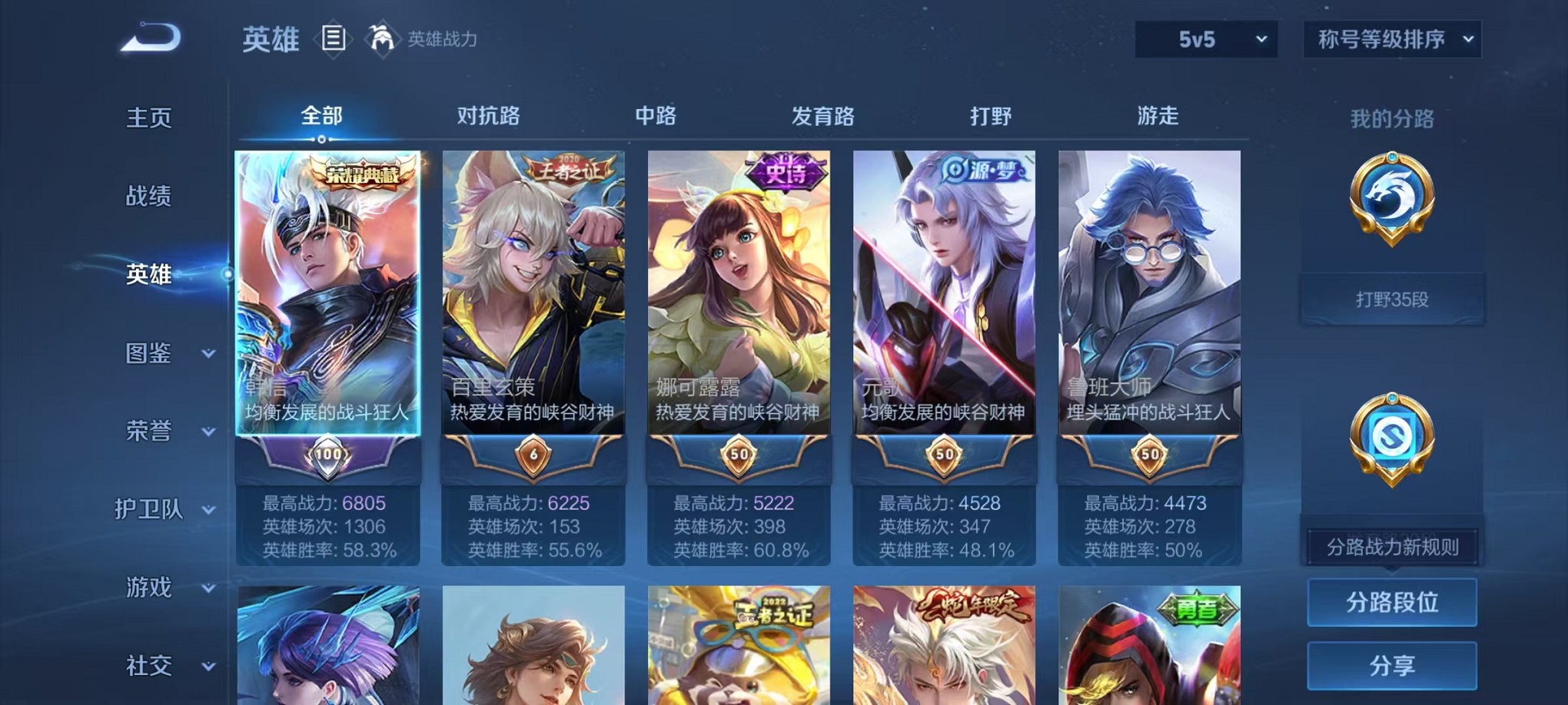 WZCMW3373572王者荣耀账号详情图3