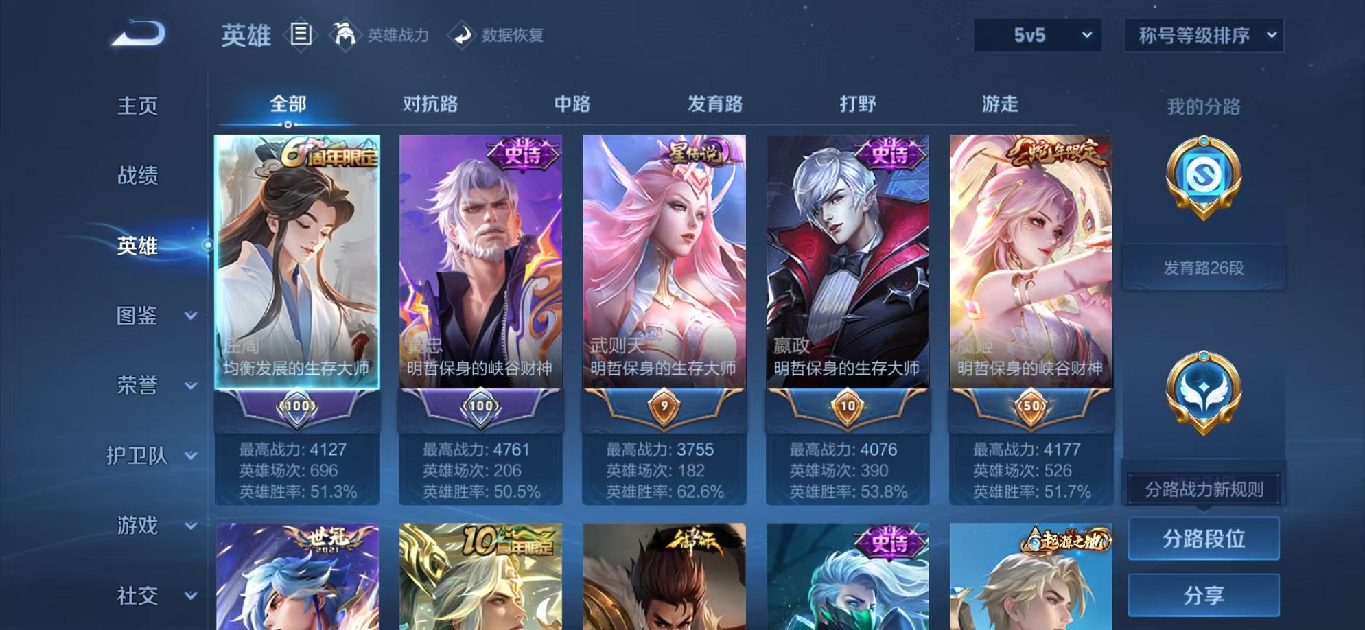 WZCMW3373177王者荣耀账号详情图2