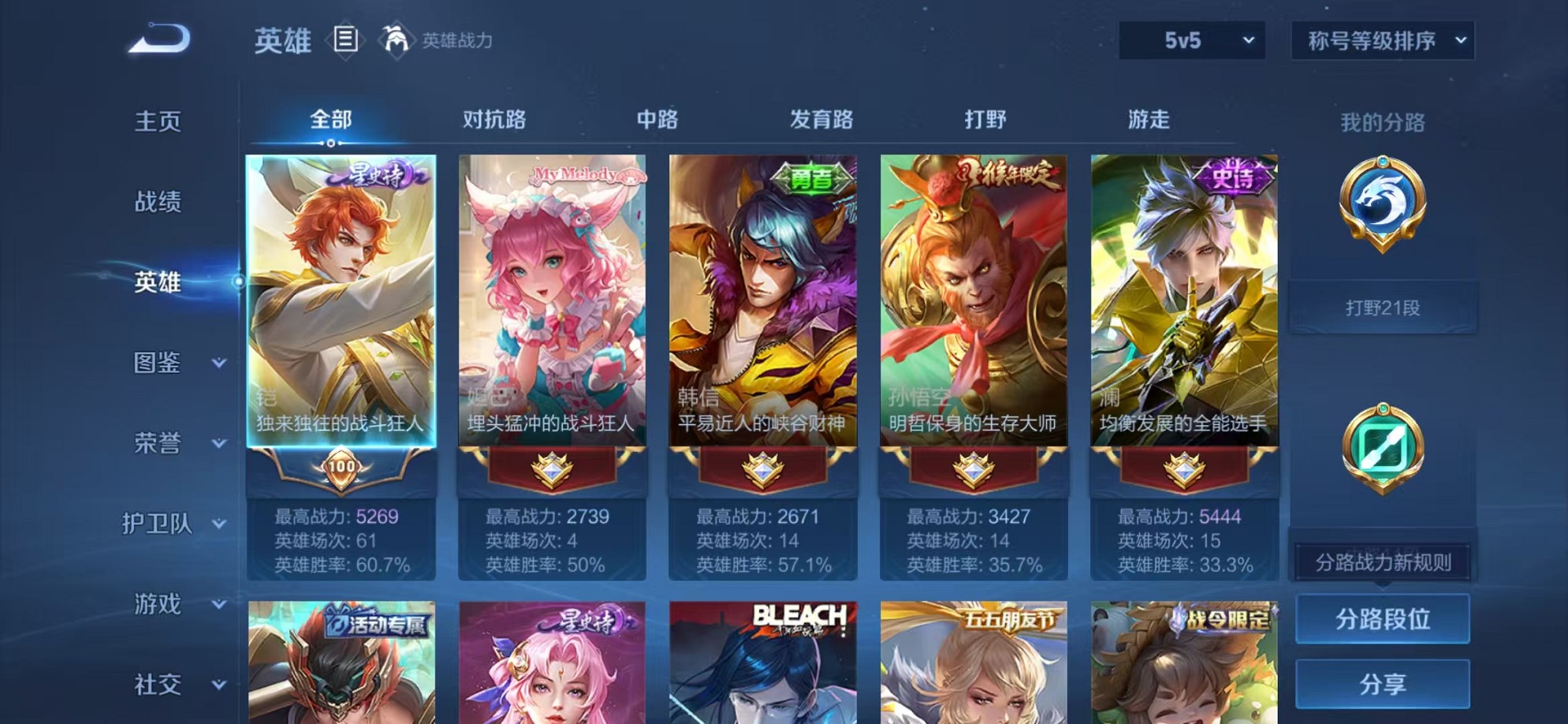 WZCMW3357096王者荣耀账号详情图3