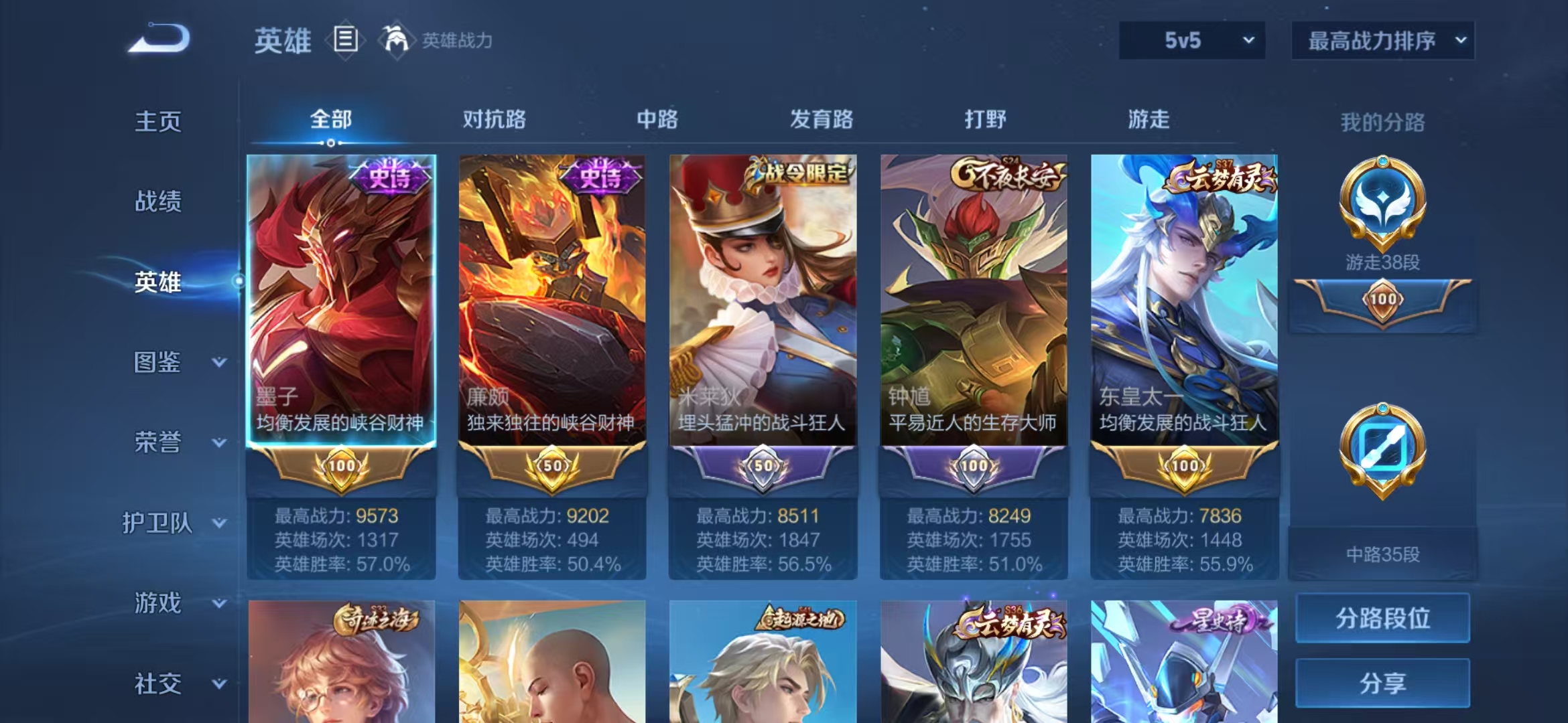 WZCMW3373171王者荣耀账号详情图4