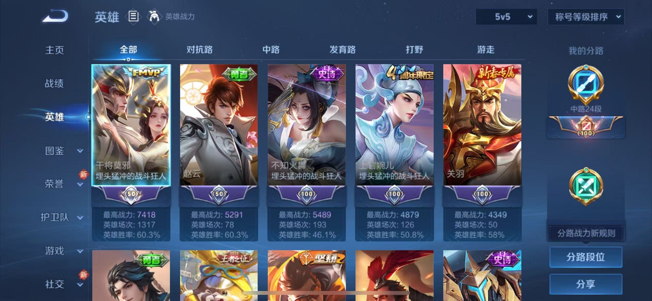 WZCMW3363804王者荣耀账号详情图2