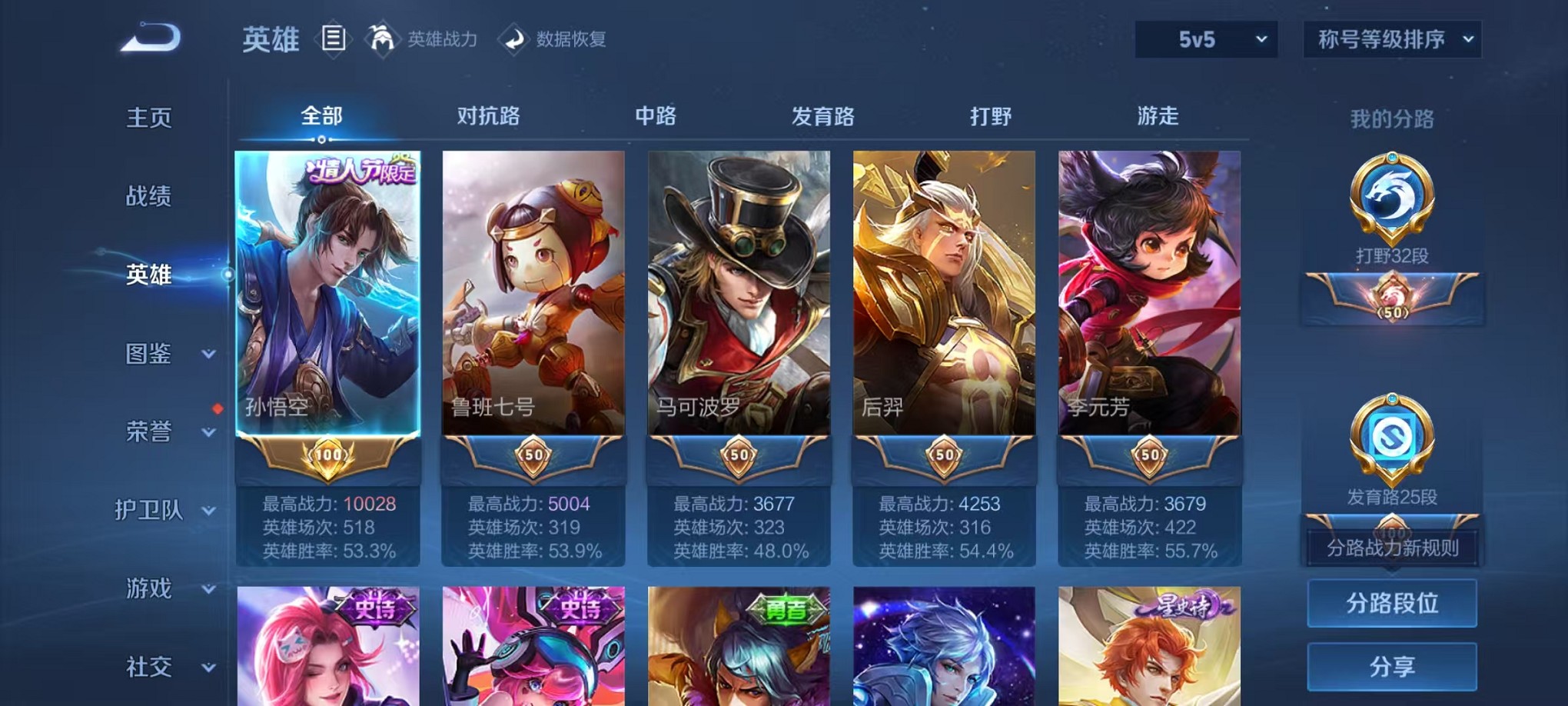 WZCMW3365311王者荣耀账号详情图2