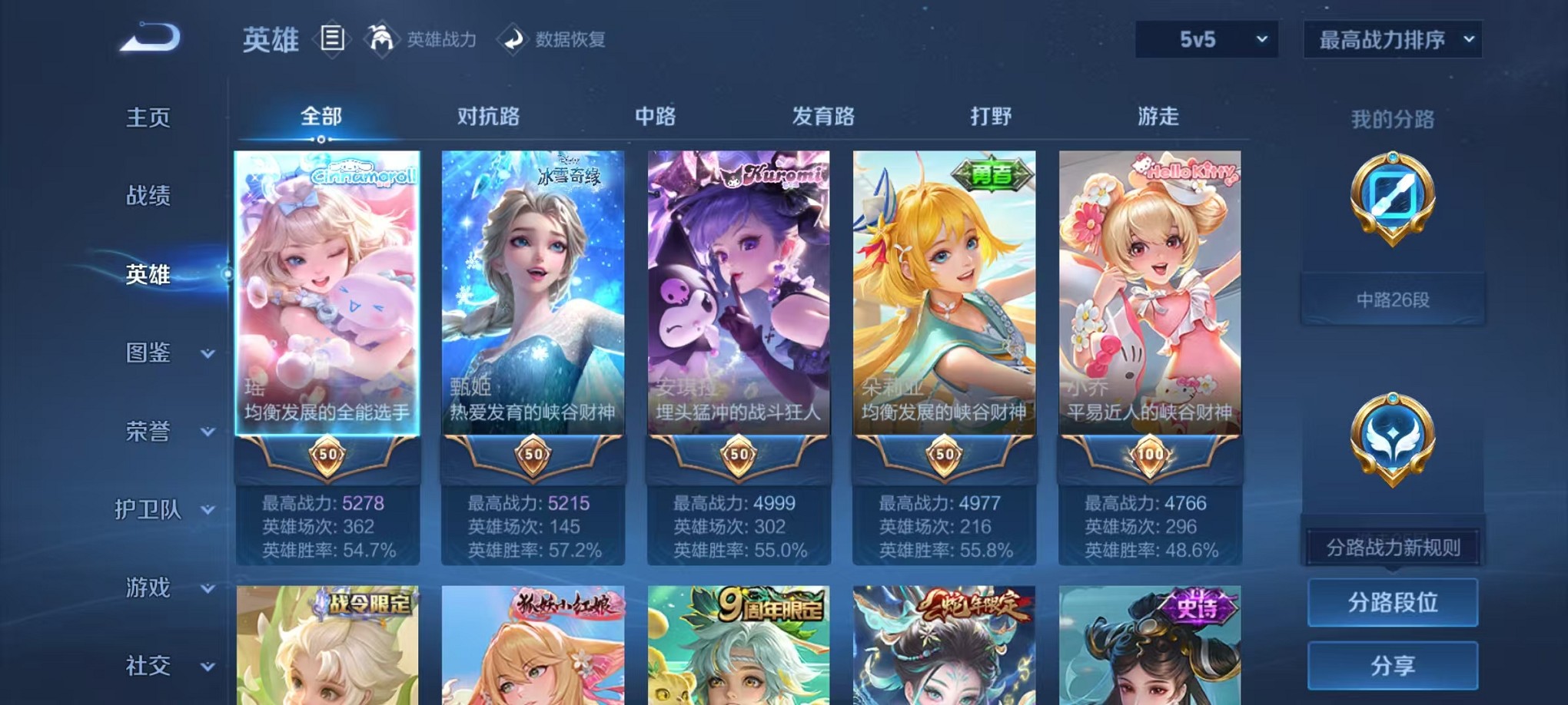 WZCMW3373248王者荣耀账号详情图2