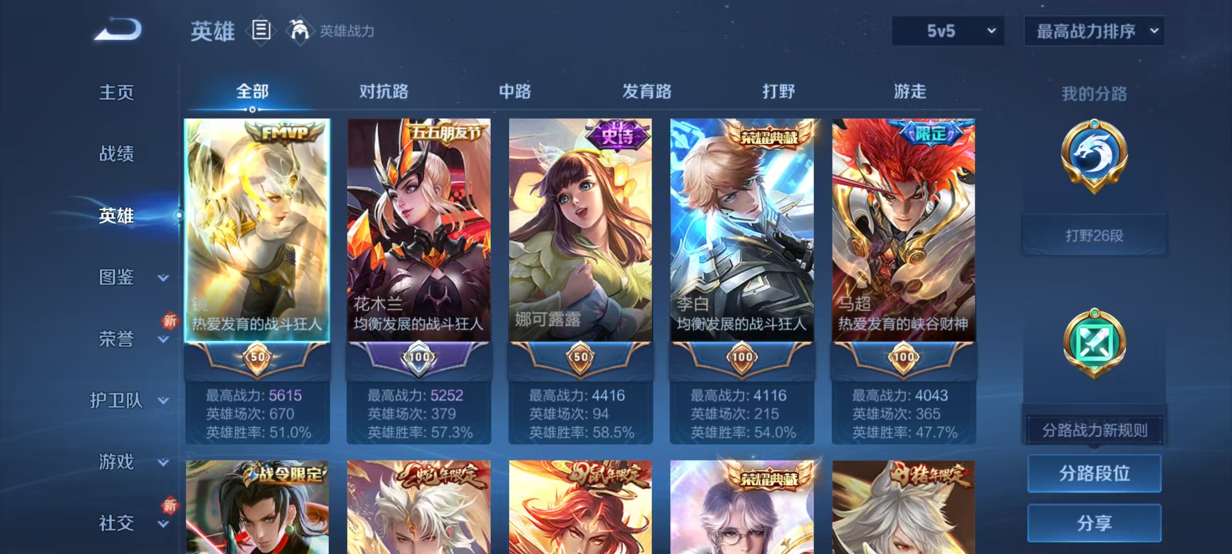 WZCMW3366827王者荣耀账号详情图3