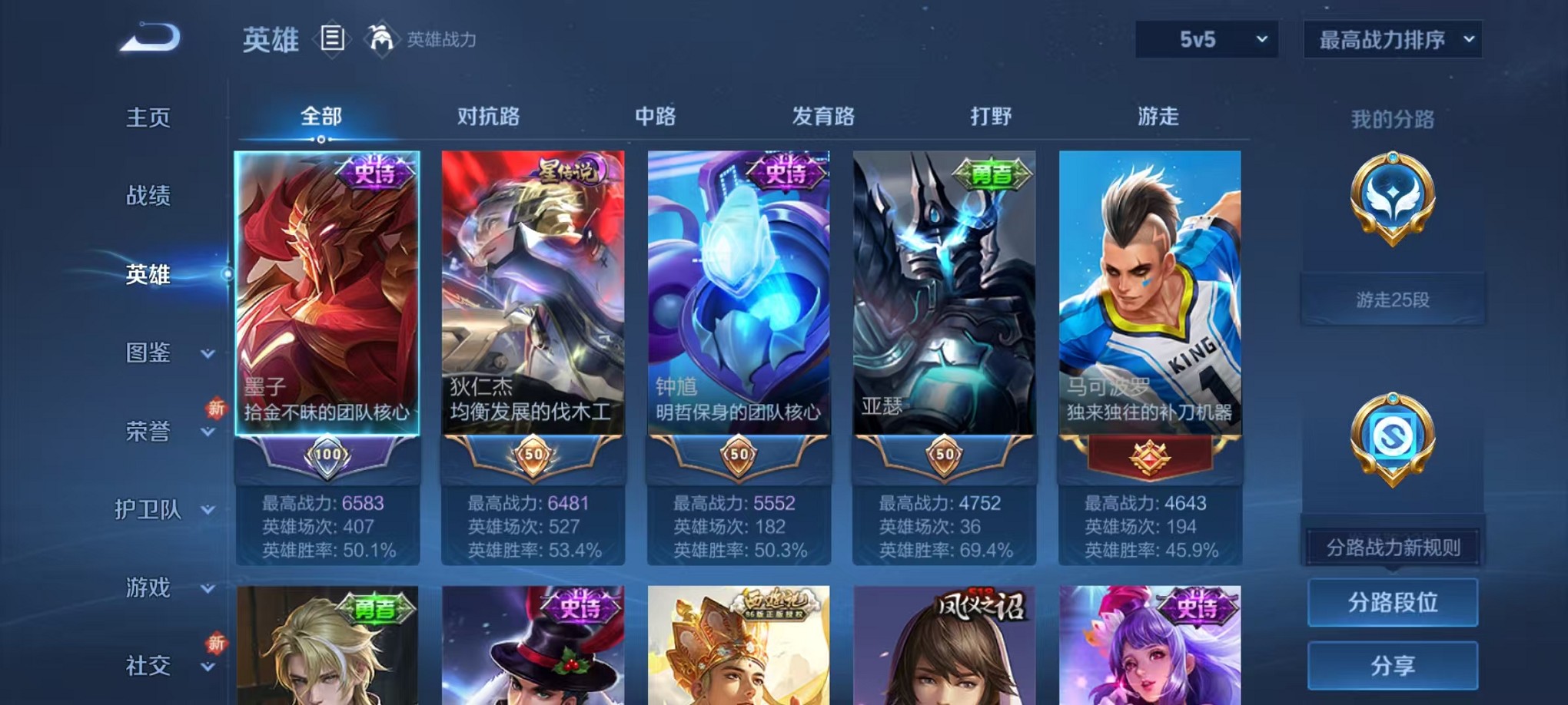 WZCMW3373157王者荣耀账号详情图2