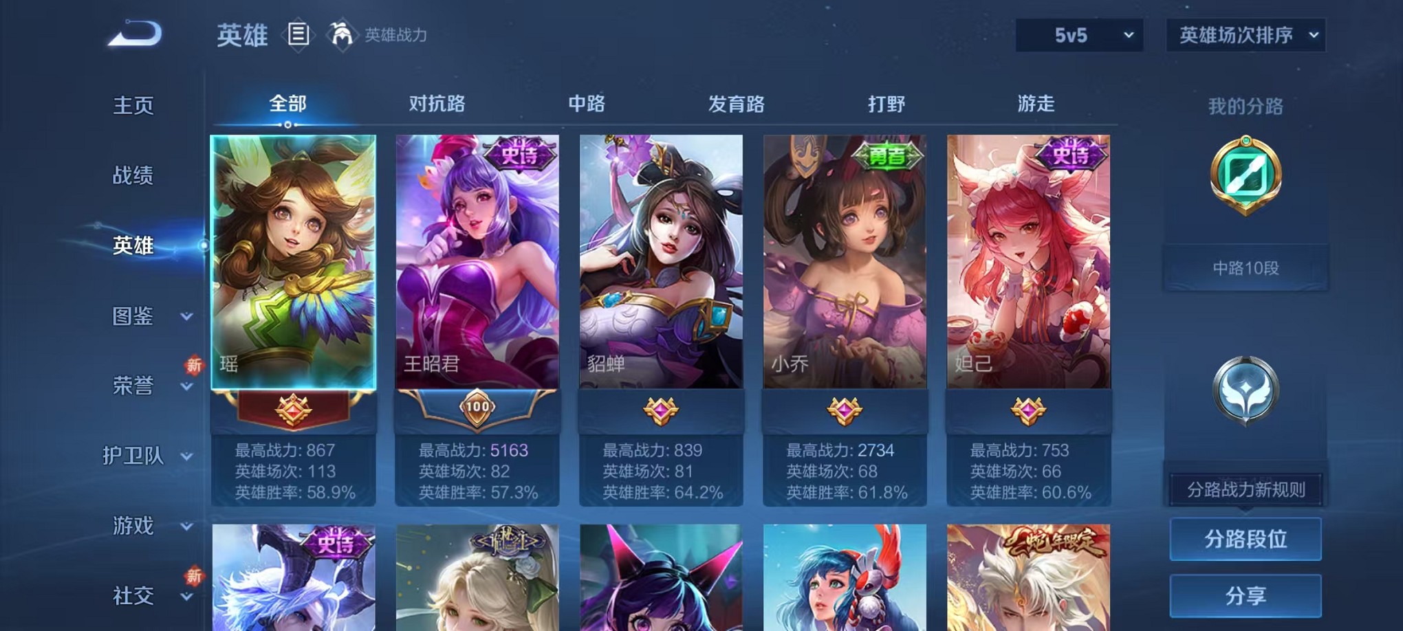 WZCMW3373134王者荣耀账号详情图2