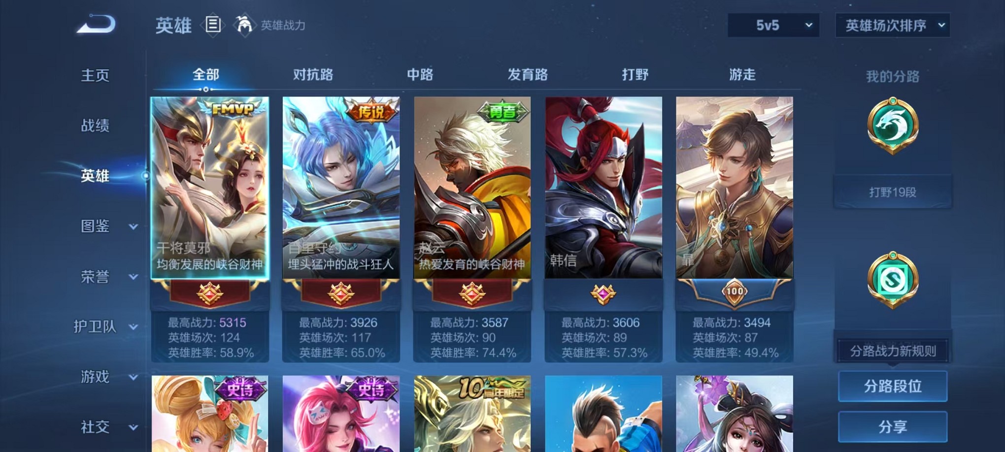 WZCMW3374096王者荣耀账号详情图3