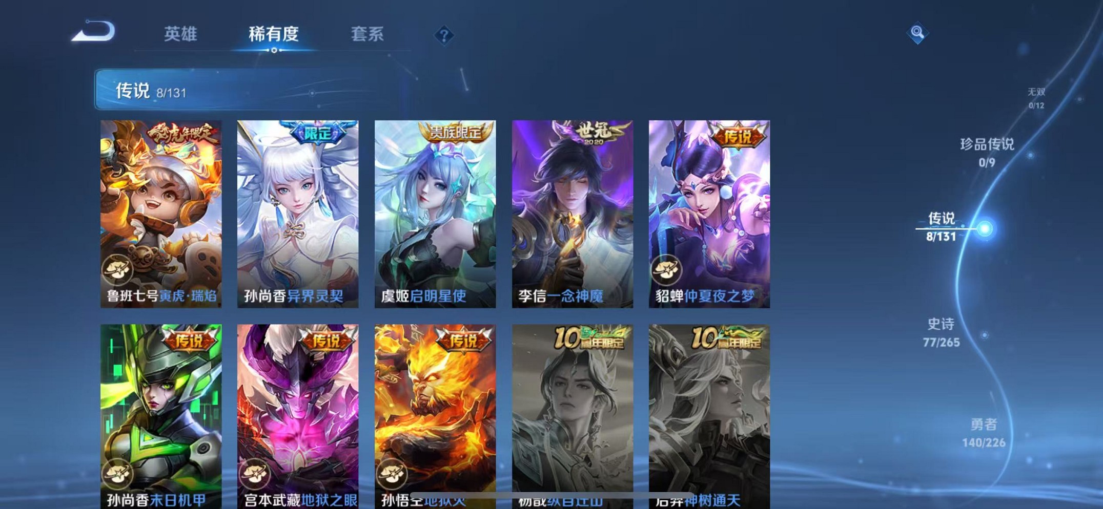 WZCMW3373752王者荣耀账号详情图5