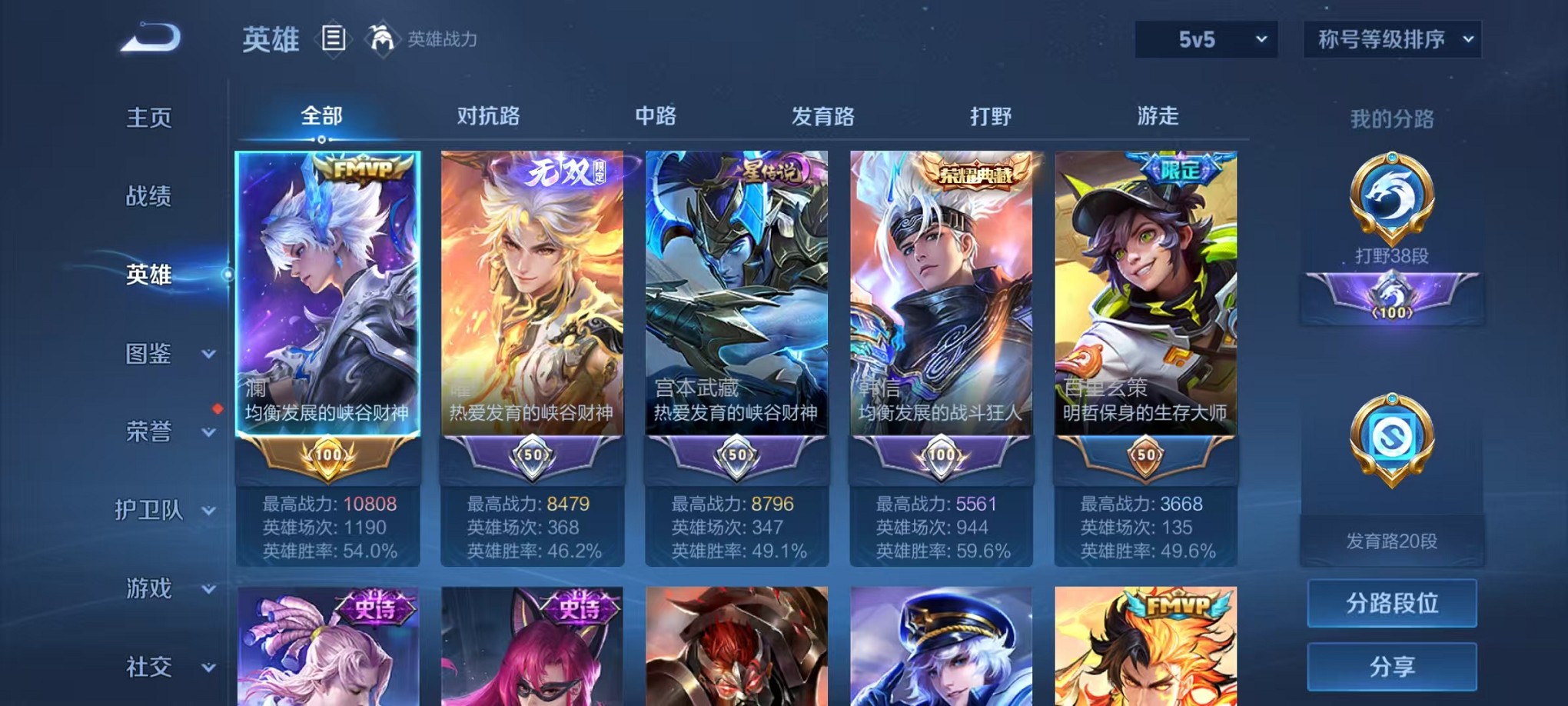 WZCMW3372412王者荣耀账号详情图4