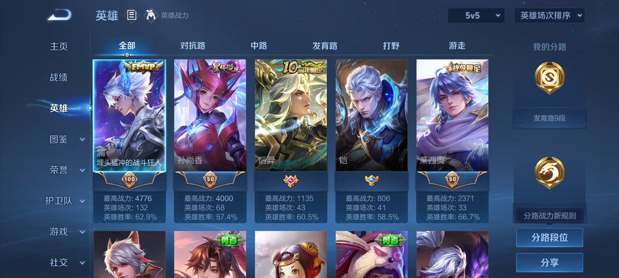 WZCMW3374178王者荣耀账号详情图2