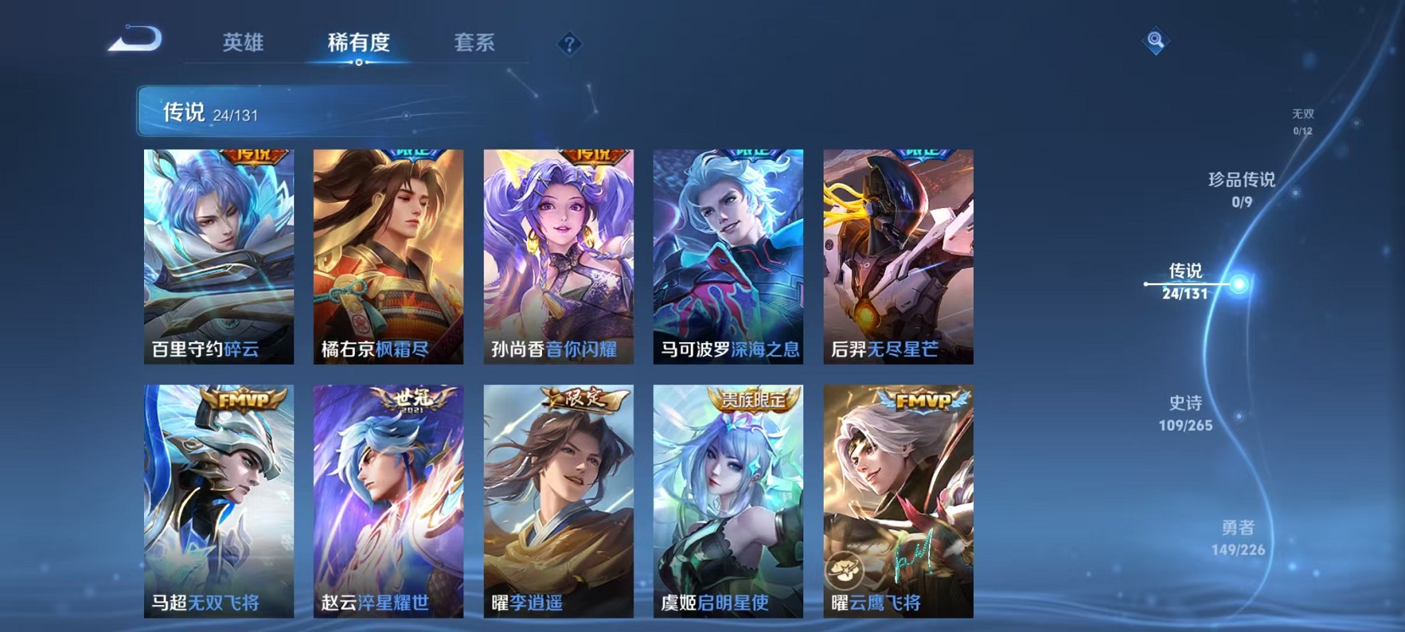 WZCMW3374652王者荣耀账号详情图6 WZCMW3374652王者荣耀账号详情图6