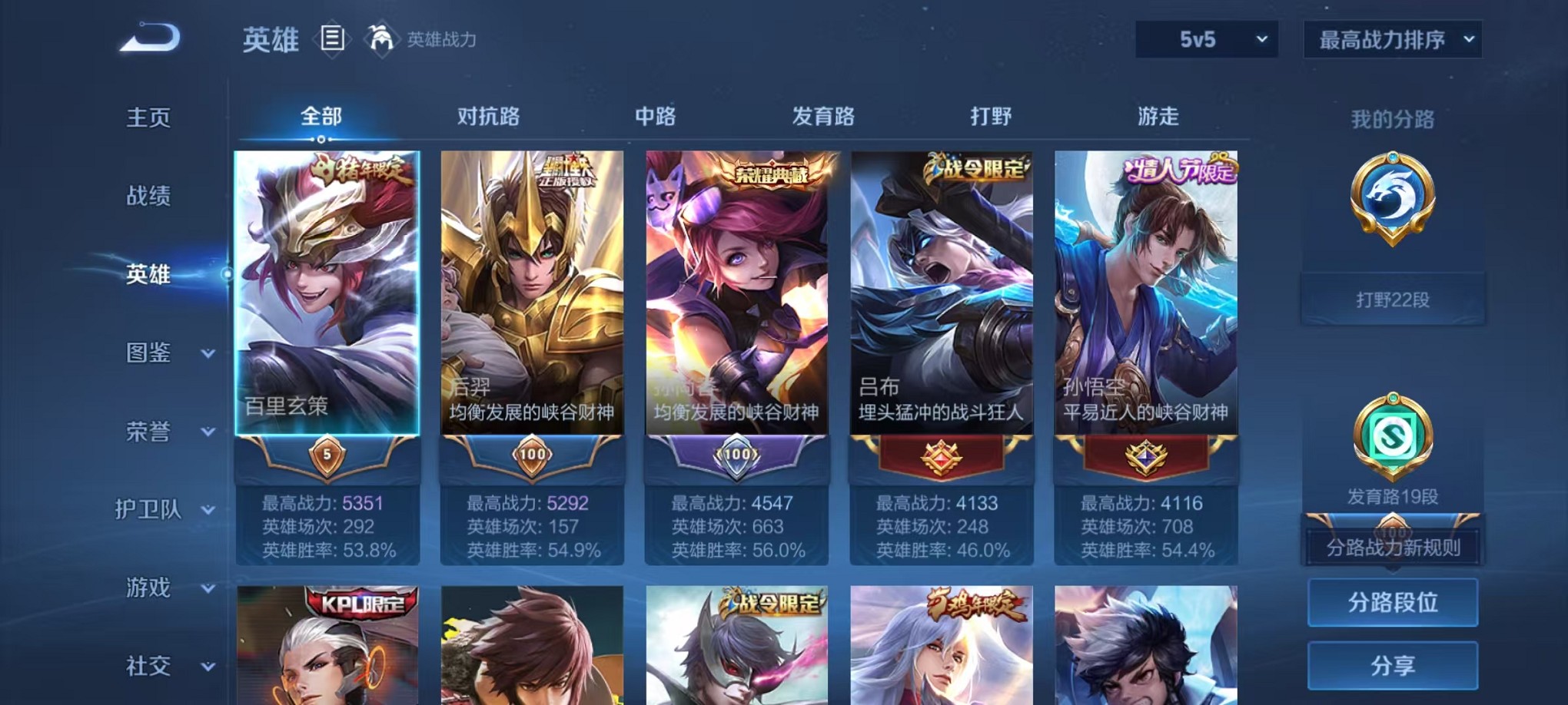 WZCMW3374172王者荣耀账号详情图2