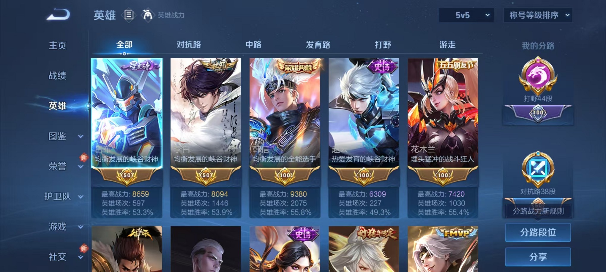 WZCMW3374384王者荣耀账号详情图3