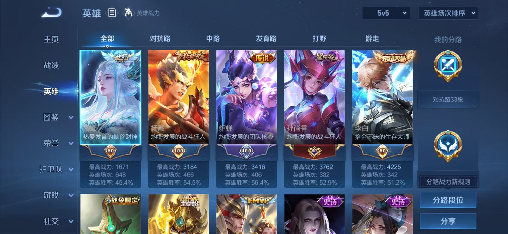 WZCMW3376918王者荣耀账号详情图2