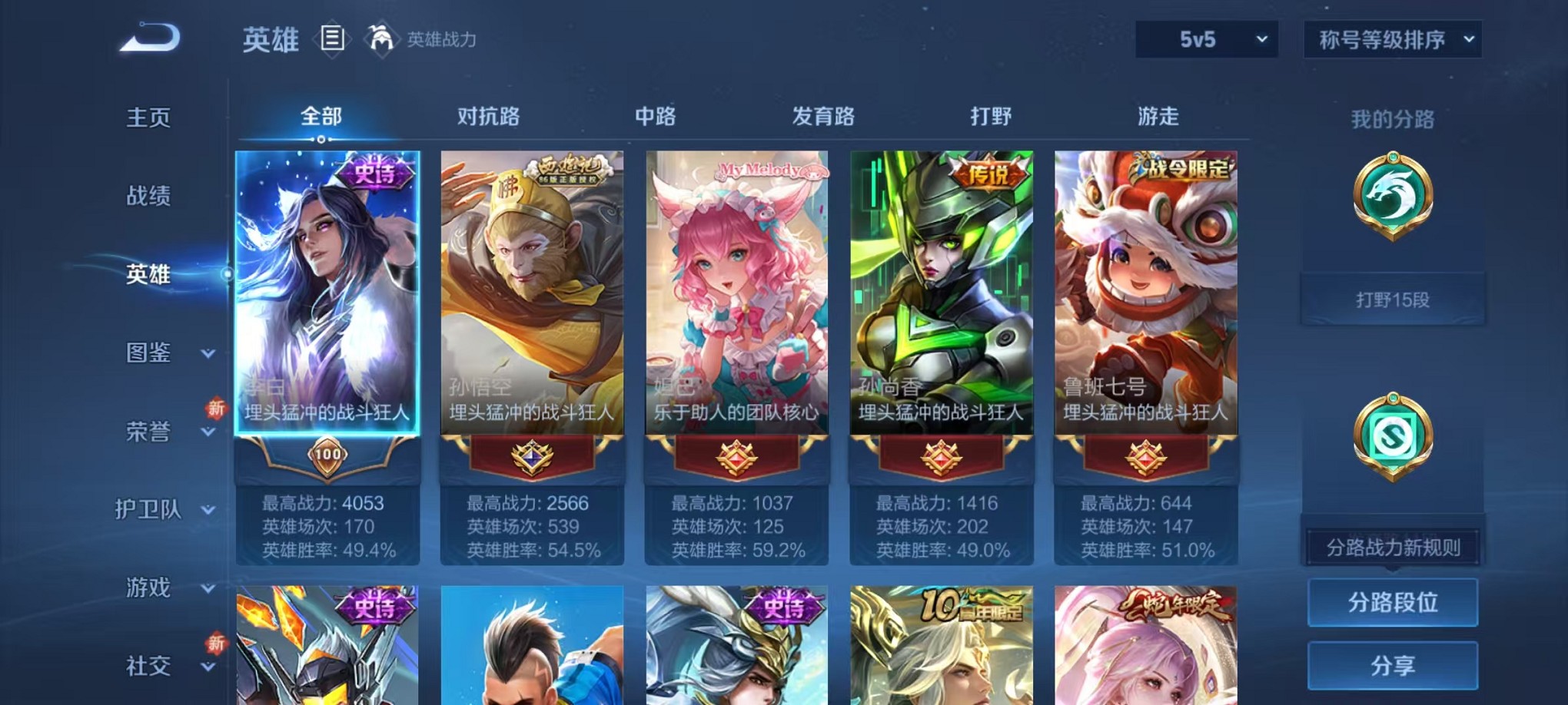 WZCMW3377720王者荣耀账号详情图3