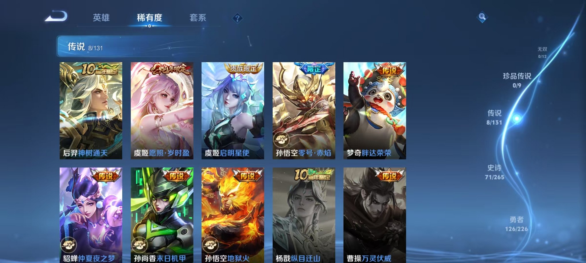 WZCMW3377720王者荣耀账号详情图6