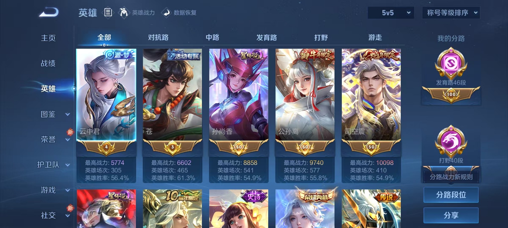 WZCMW3380231王者荣耀账号详情图3