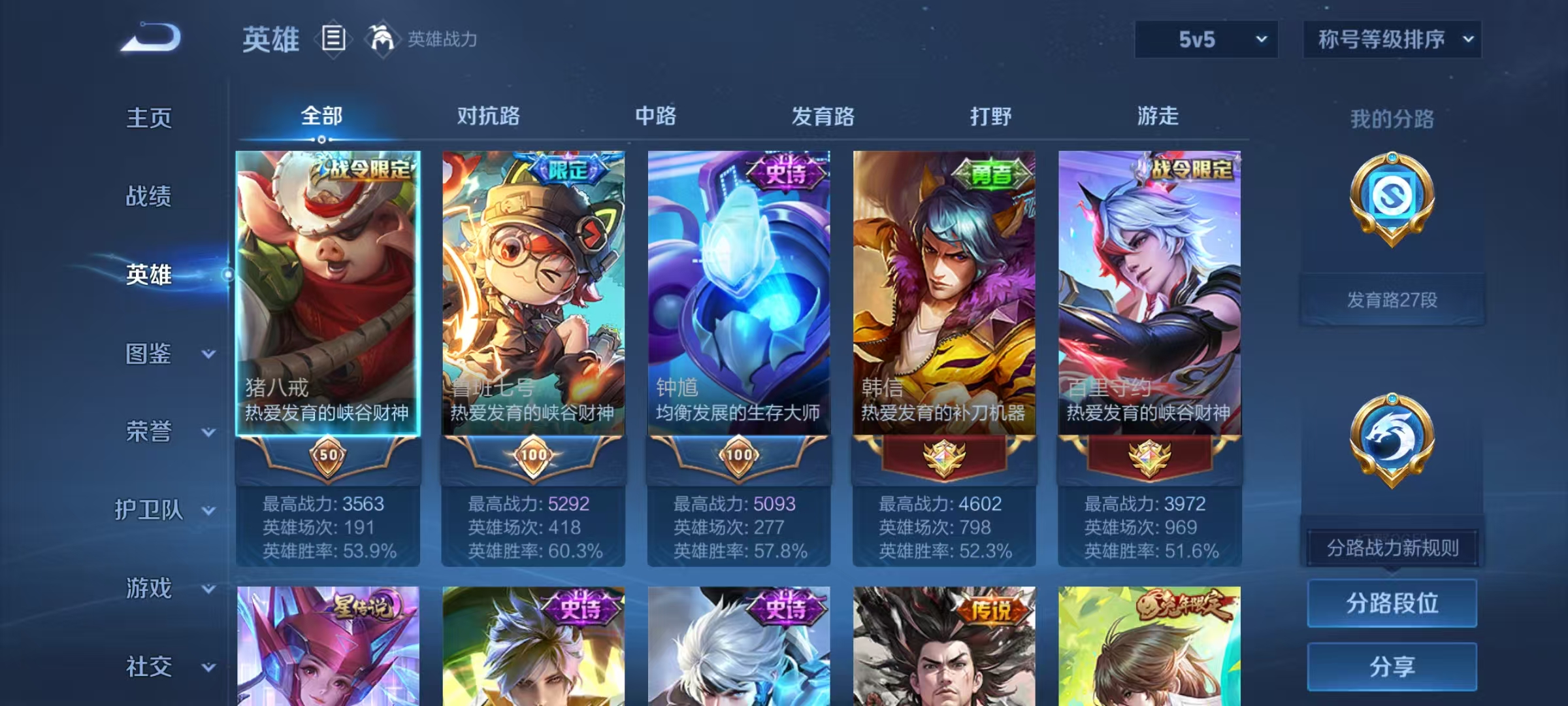 WZCMW3355268王者荣耀账号详情图3