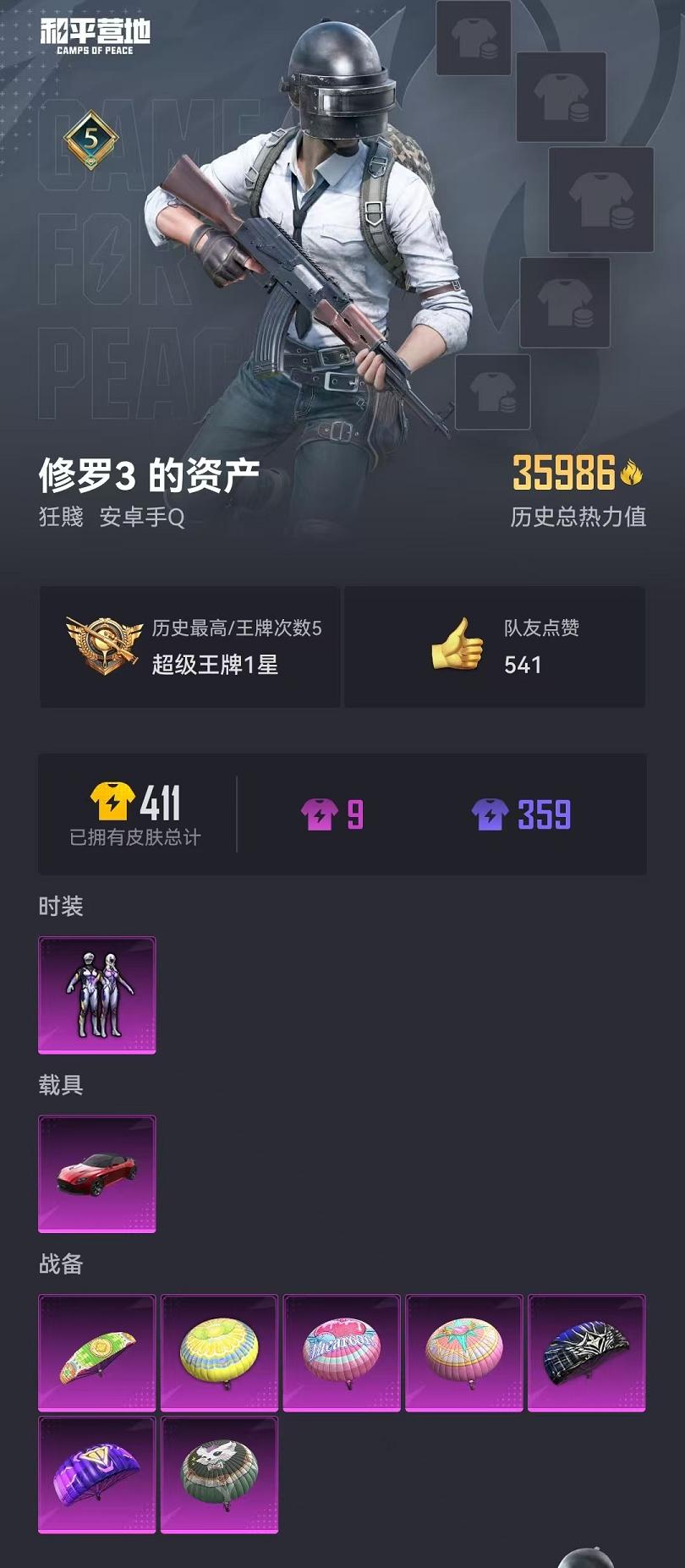 WZCMW487405王者荣耀账号详情图6