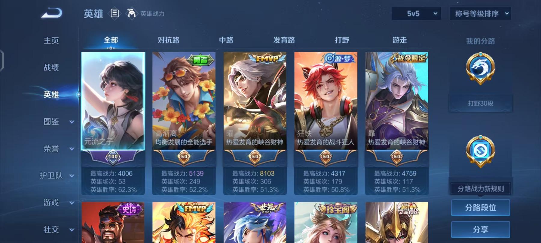 WZCMW4168120王者荣耀账号详情图2