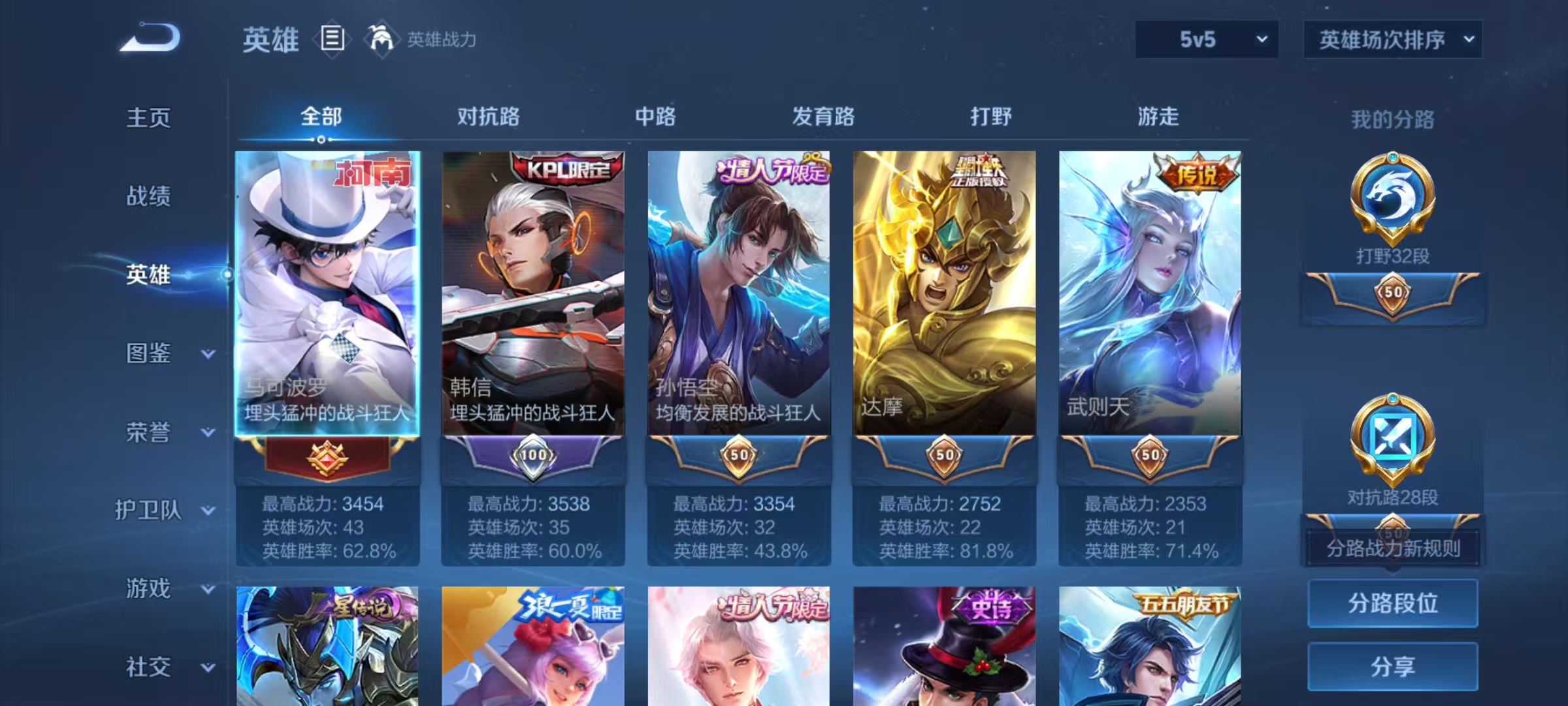 WZCMW487458王者荣耀账号详情图3