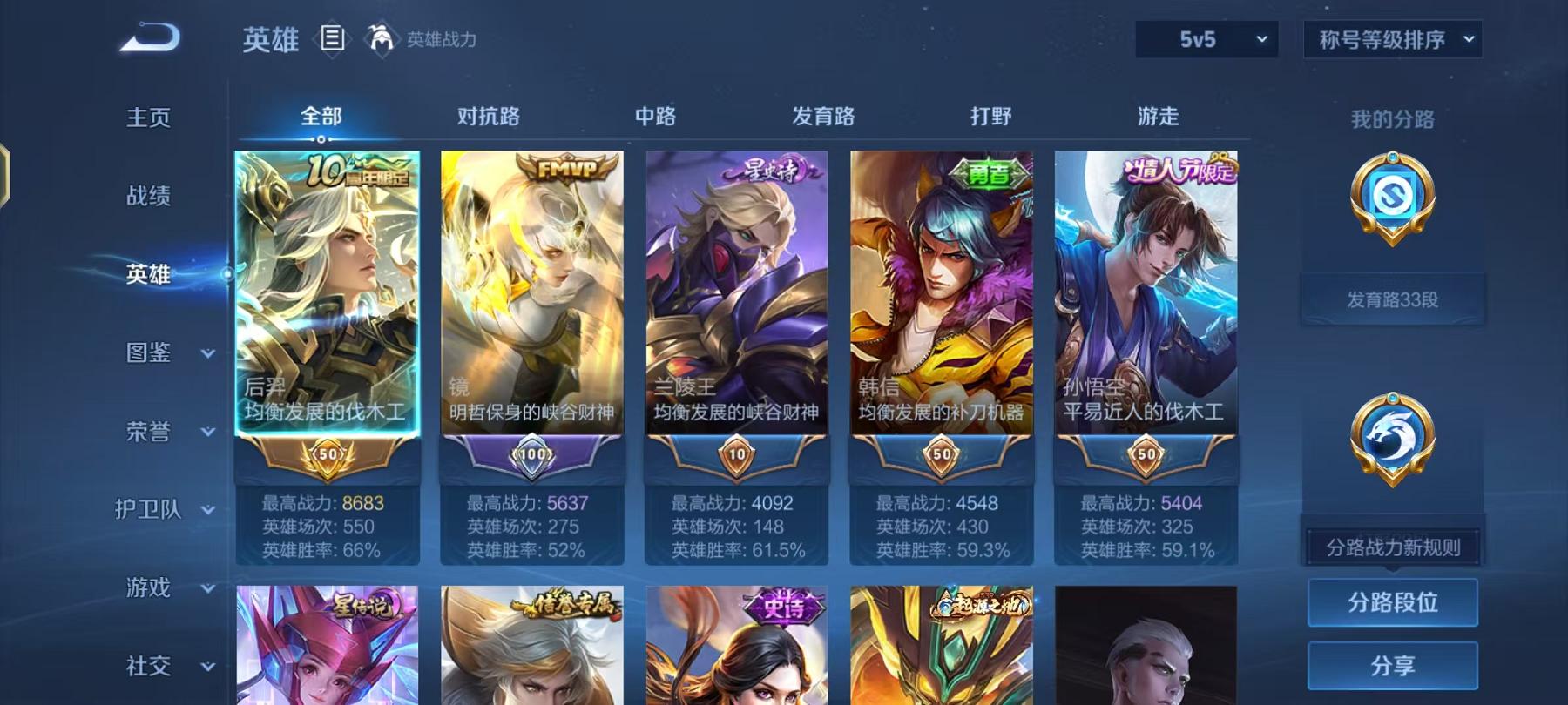 WZCMW4168178王者荣耀账号详情图2