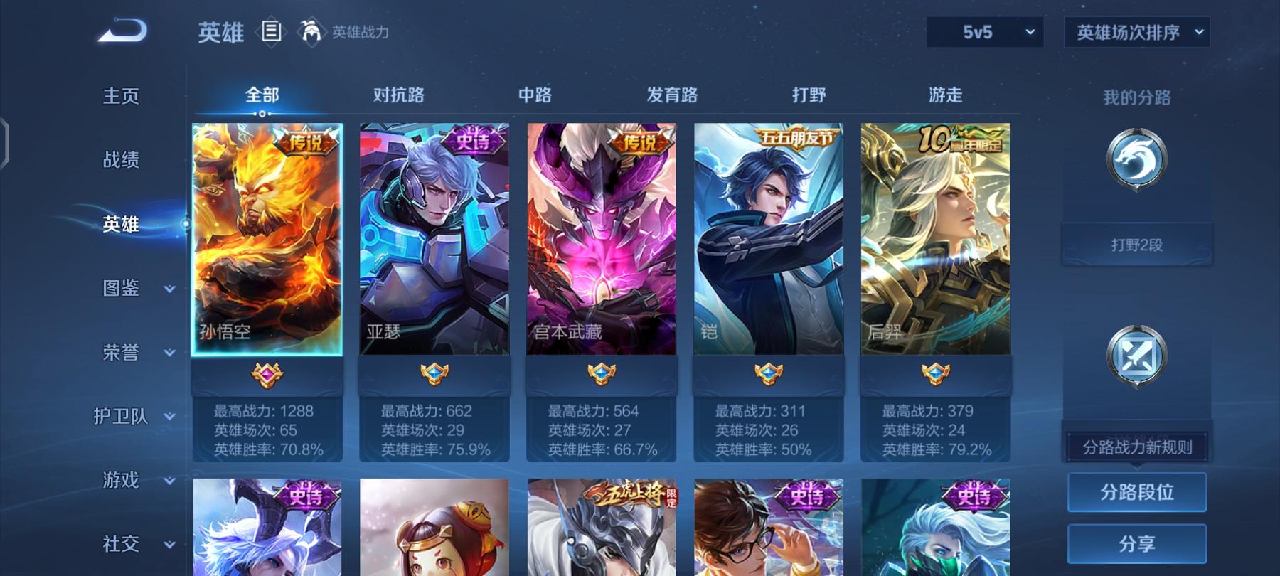 WZCMW4168103王者荣耀账号详情图3