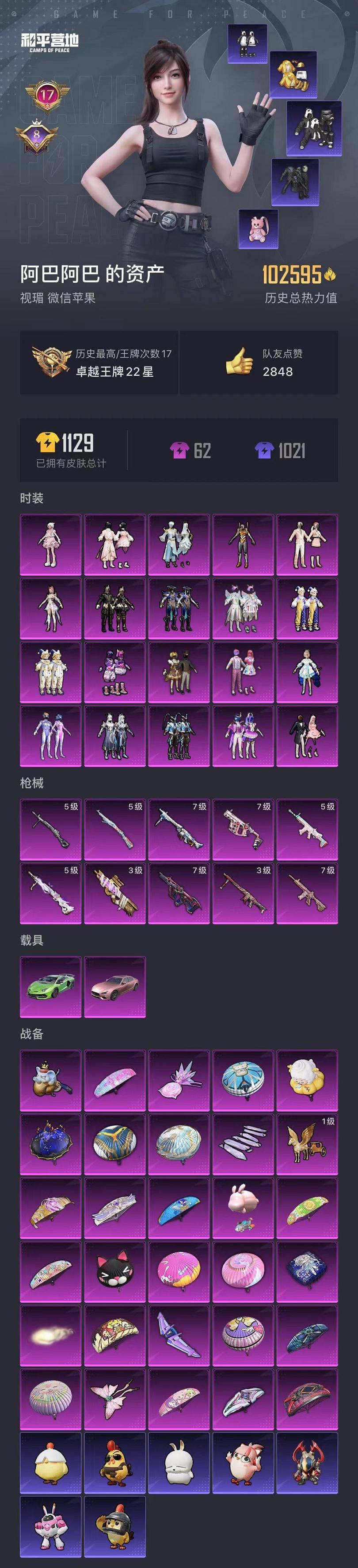 HPCMW468850和平精英账号详情图40