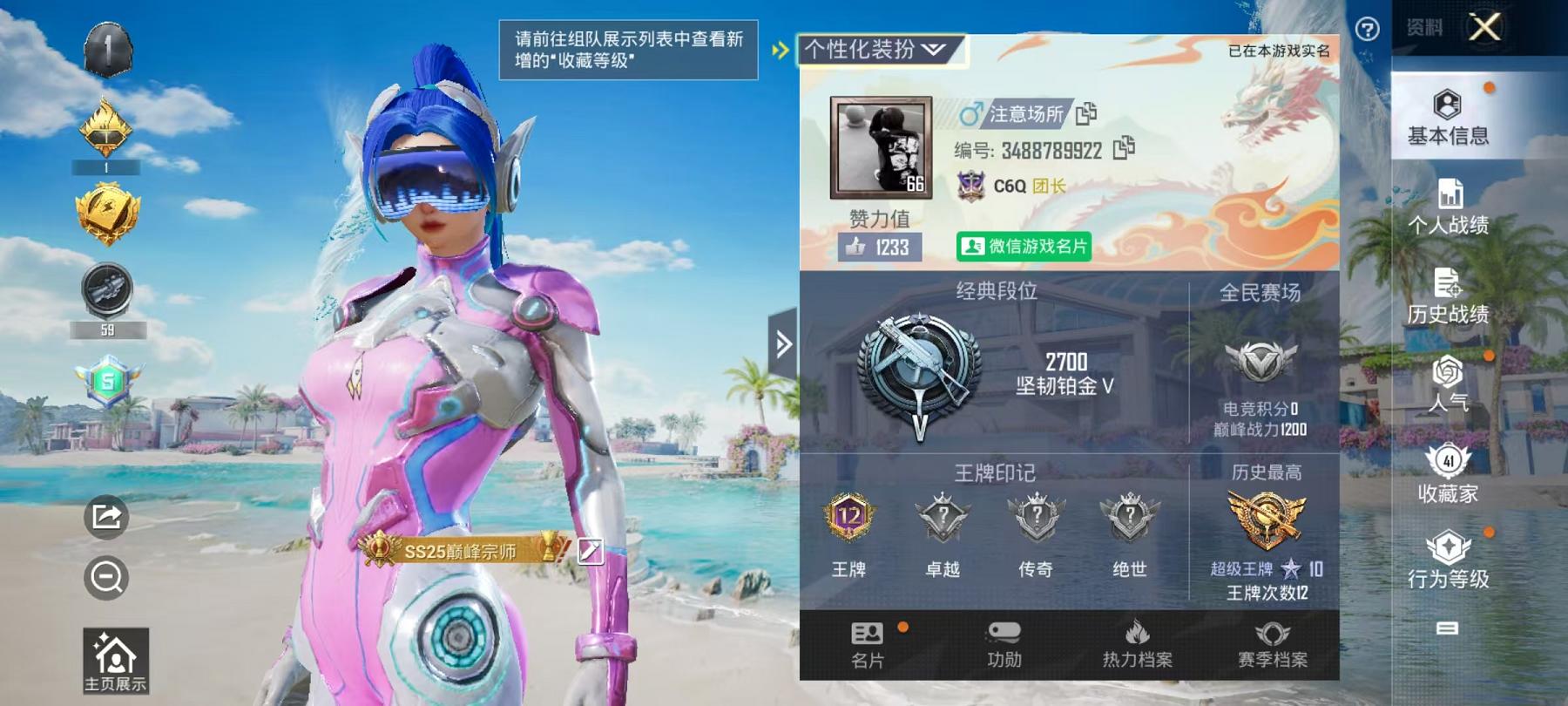 HPCMW468788和平精英账号详情图12