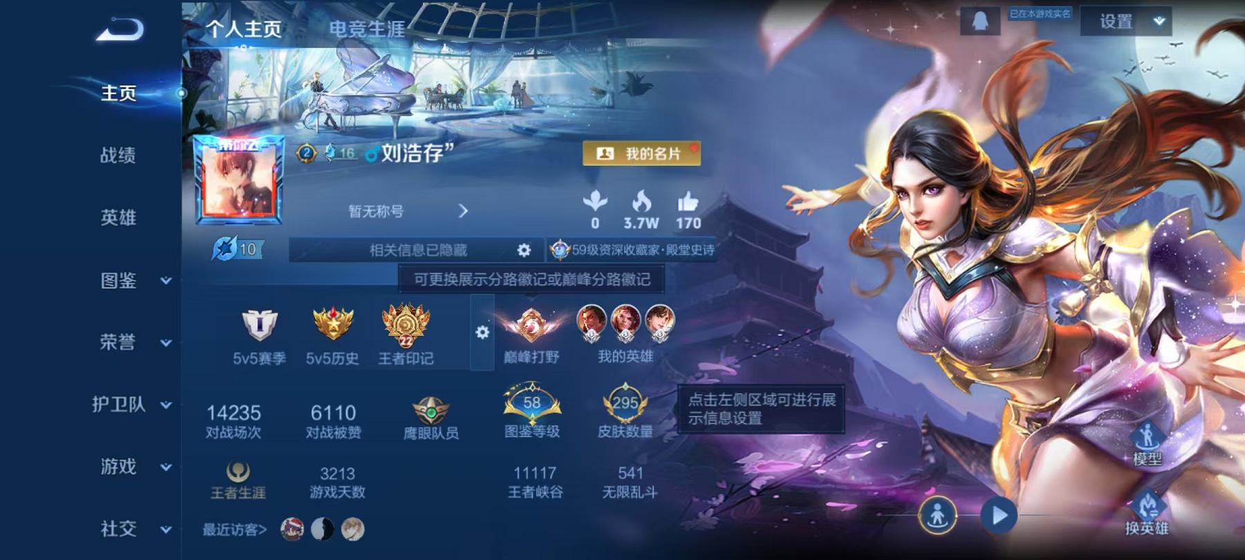 WZCMW487397王者荣耀账号详情图2