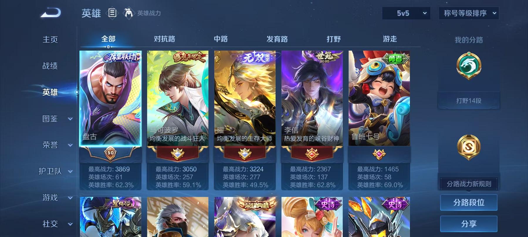 WZCMW487294王者荣耀账号详情图2