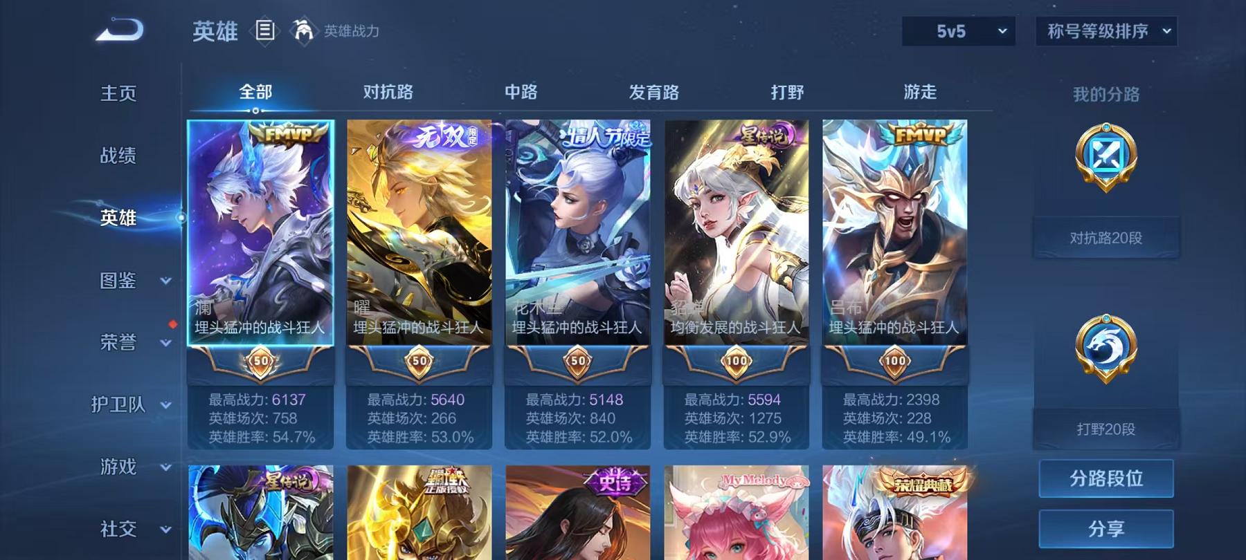 WZCMW4167929王者荣耀账号详情图2