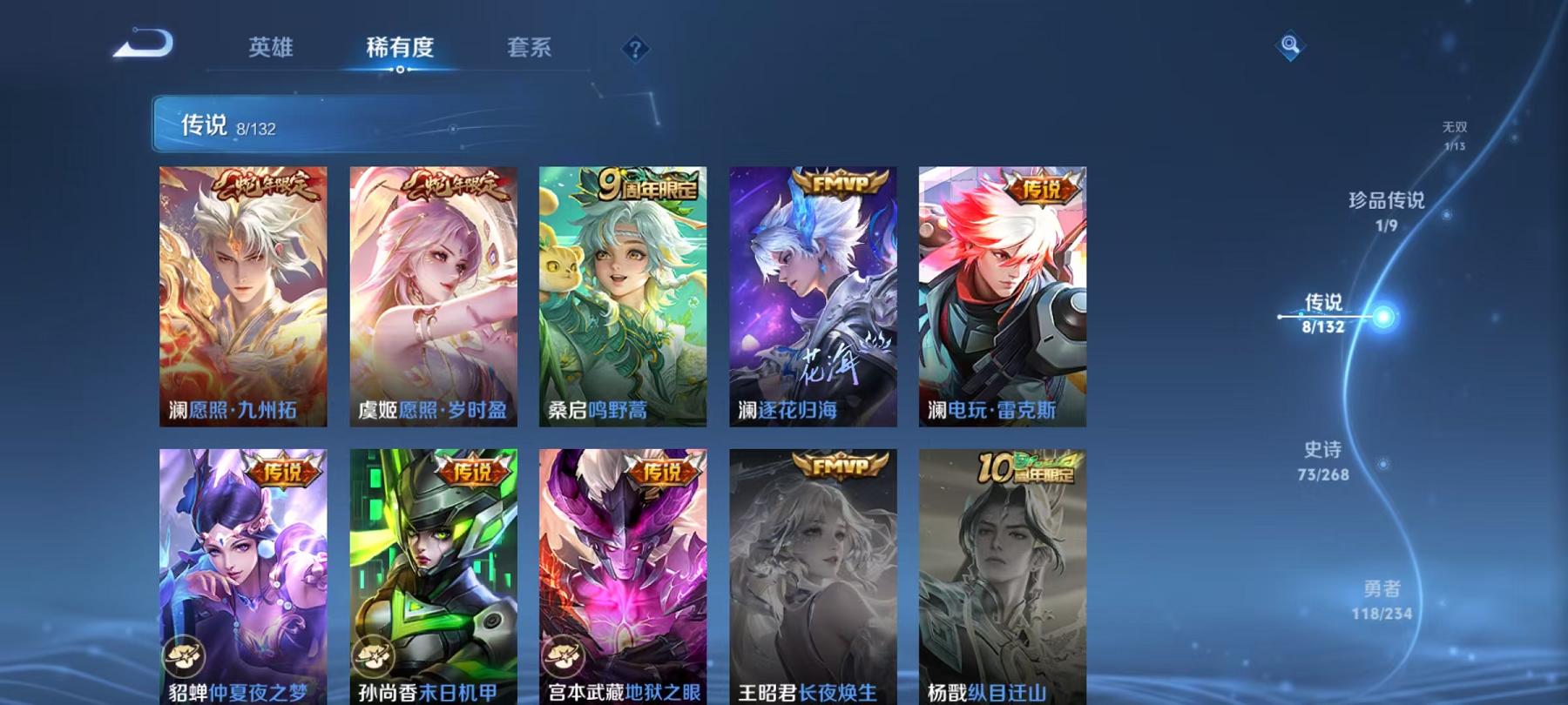 WZCMW4168005王者荣耀账号详情图8