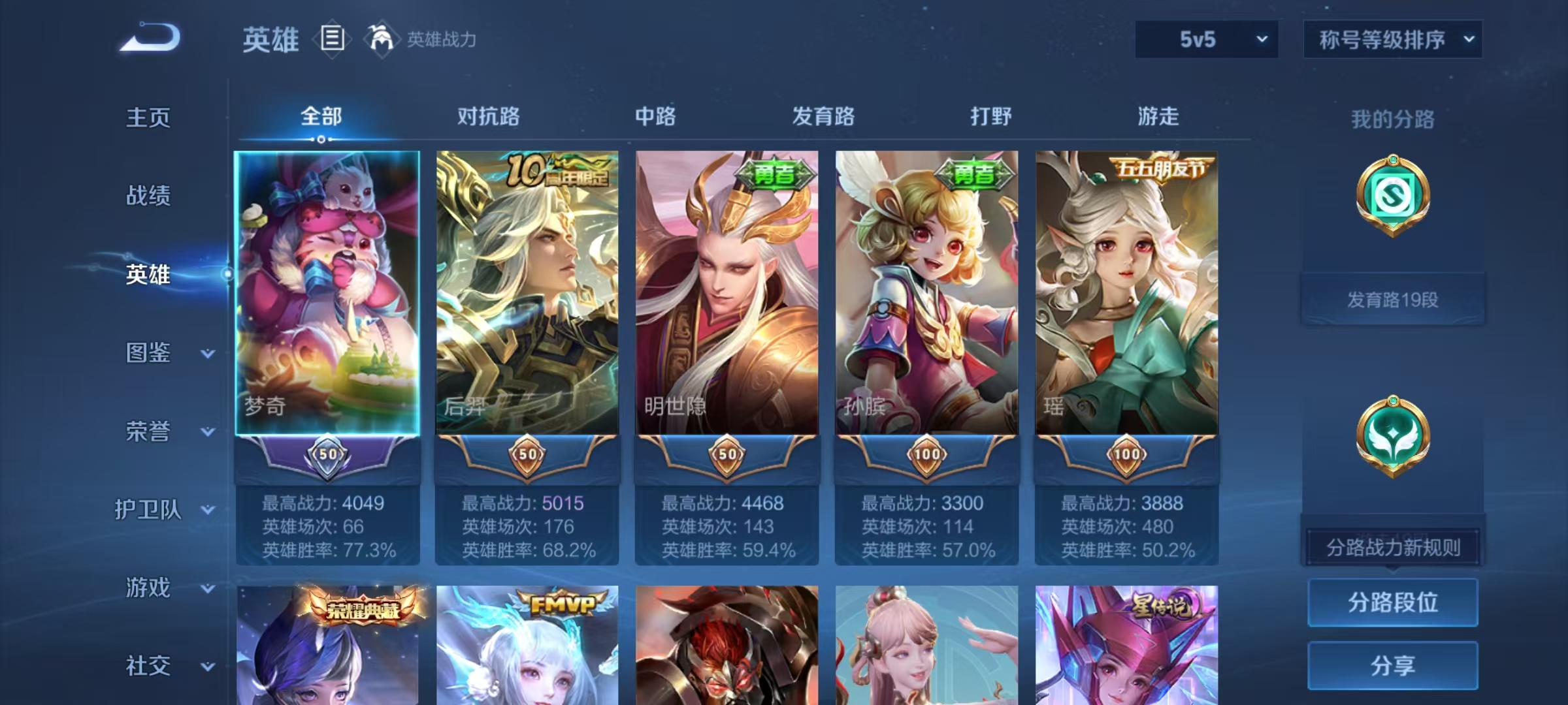 WZCMW4127438王者荣耀账号详情图2