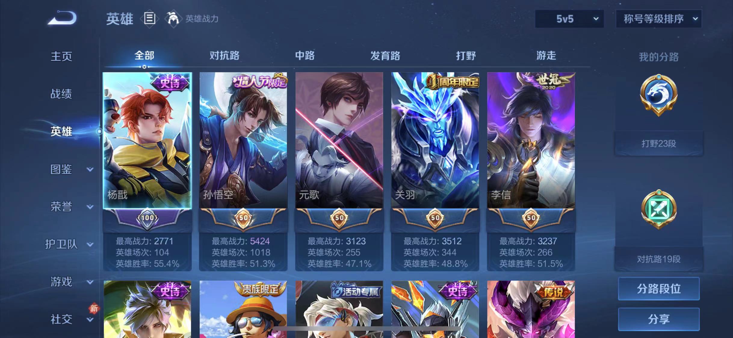 WZCMW4122454王者荣耀账号详情图2